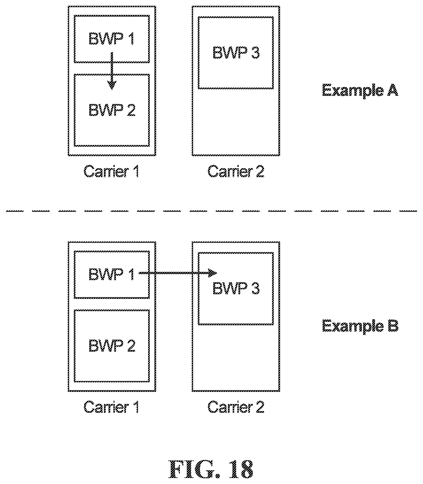 Patent US12556349 Figure 17 – Apparatuses and methods for flexible spectrum