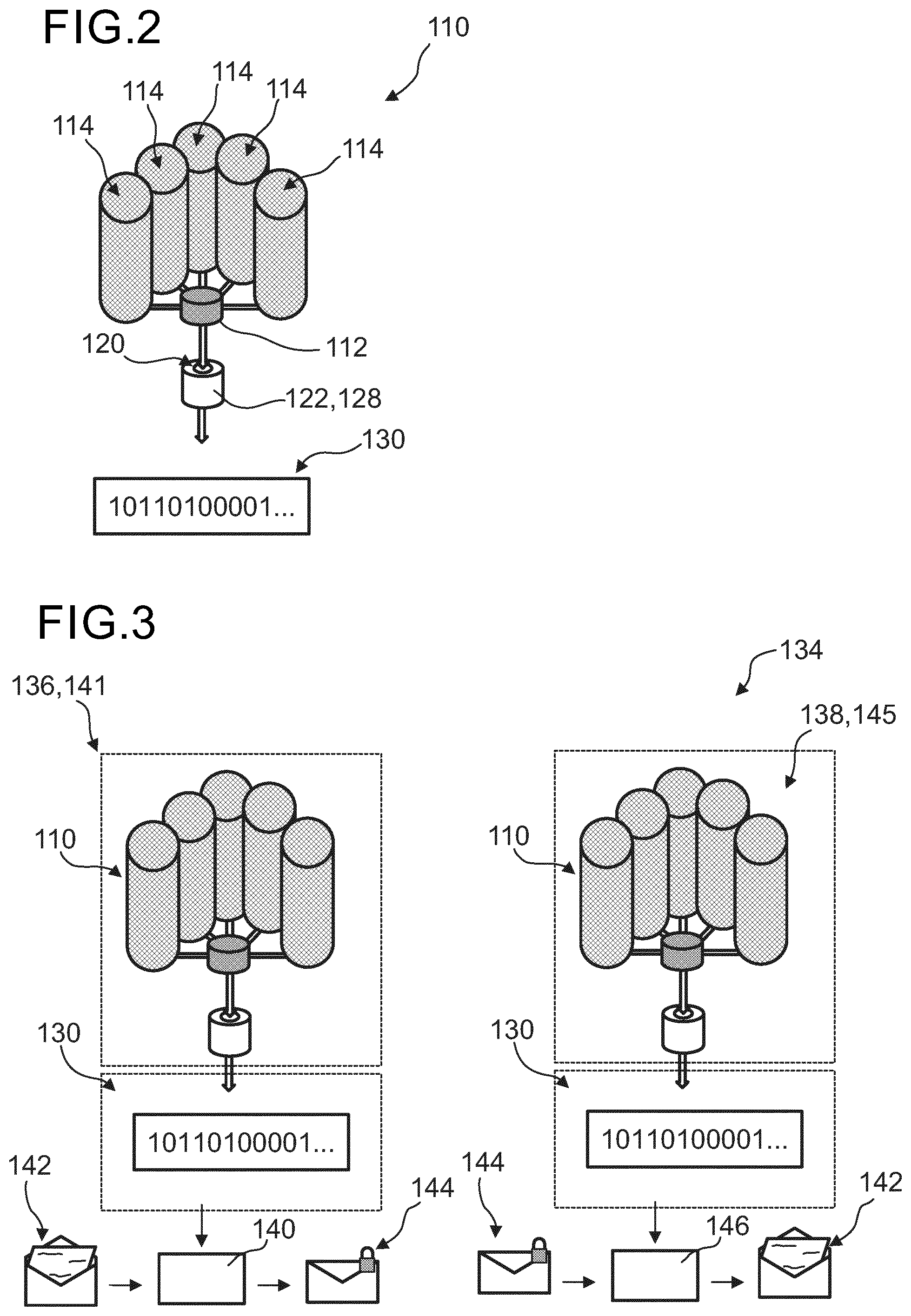 Patent US12556384 Figure 2 – Method for pseudo-random number generation for information encryption