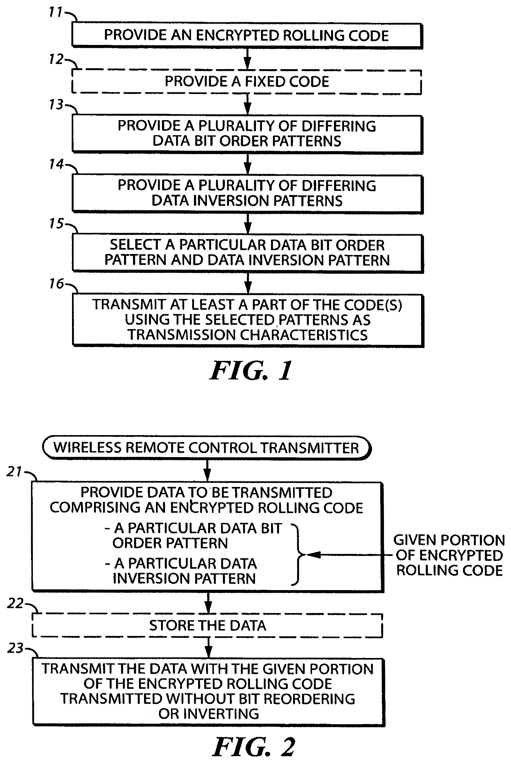 Patent US12556387 Figure 1 – Method and apparatus to facilitate transmission of an encrypted rolling code