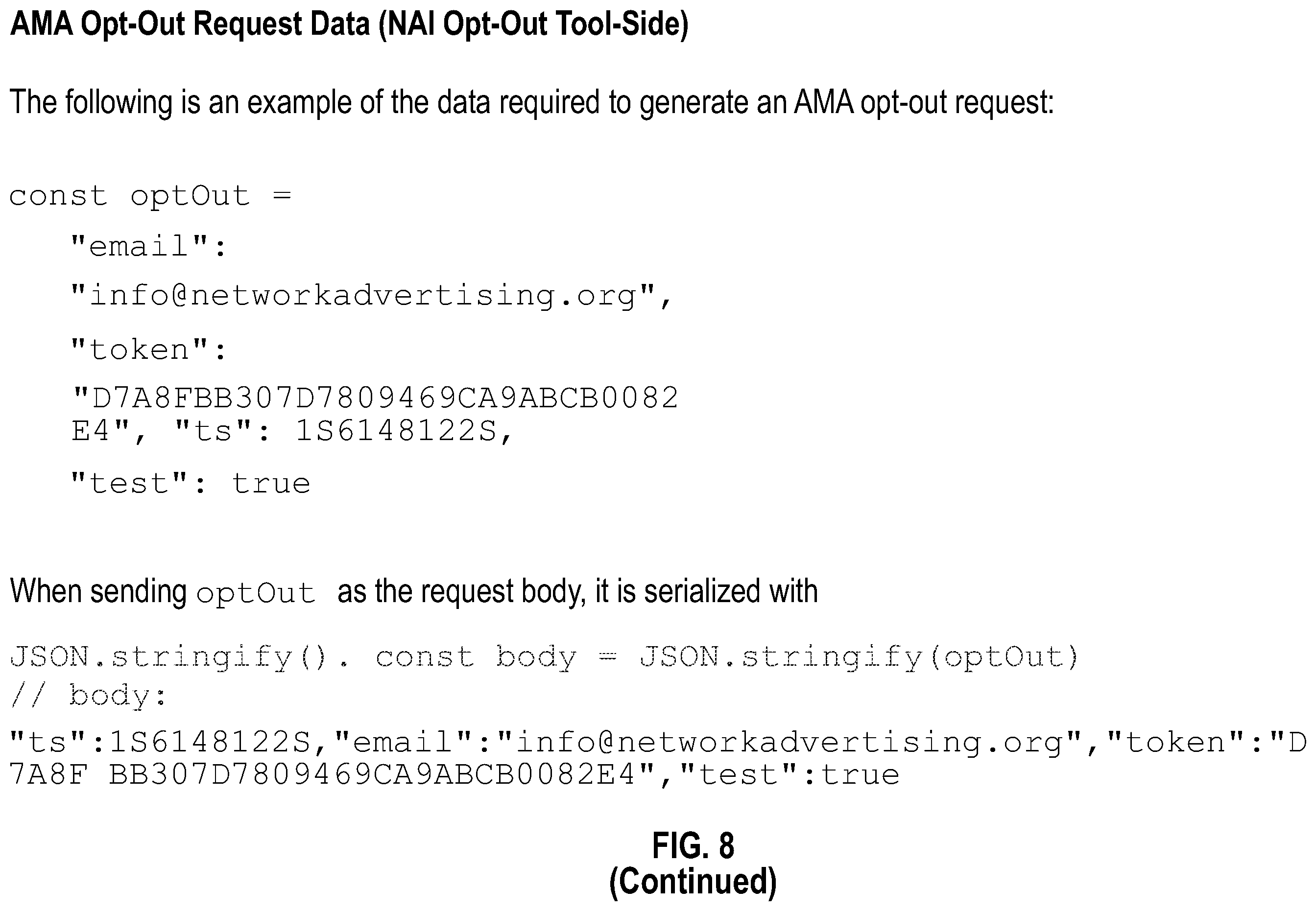 Patent US12556396 Figure 9 – Opt-out systems and methods for tailored advertising