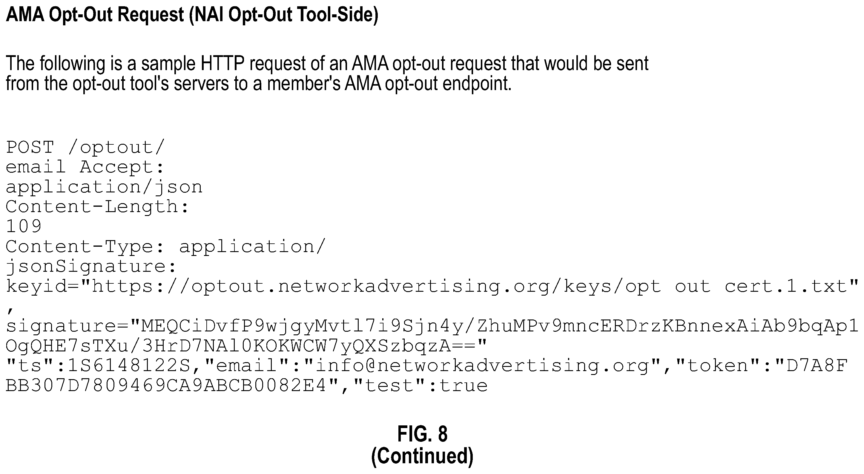Patent US12556396 Figure 11 – Opt-out systems and methods for tailored advertising