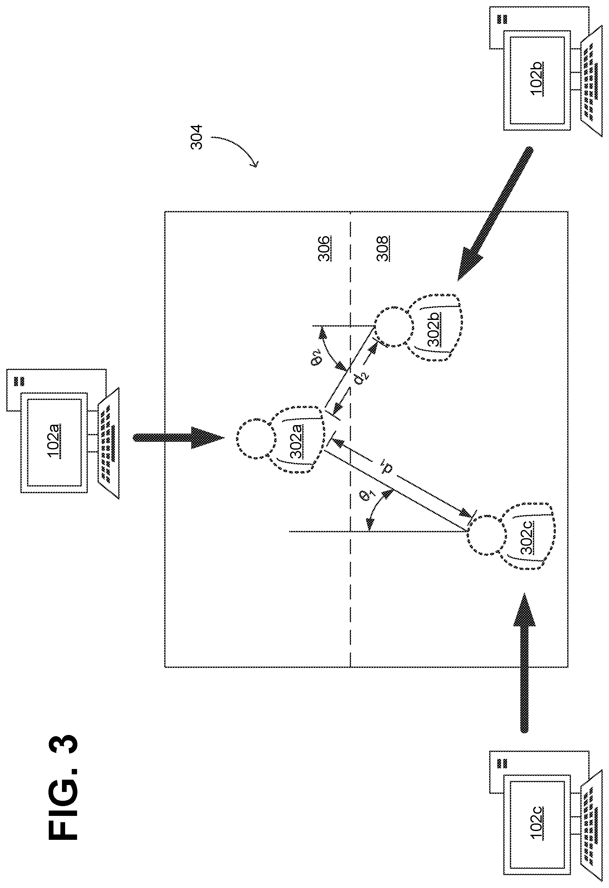 Patent US12556421 Figure 3 – Parallel online meetings