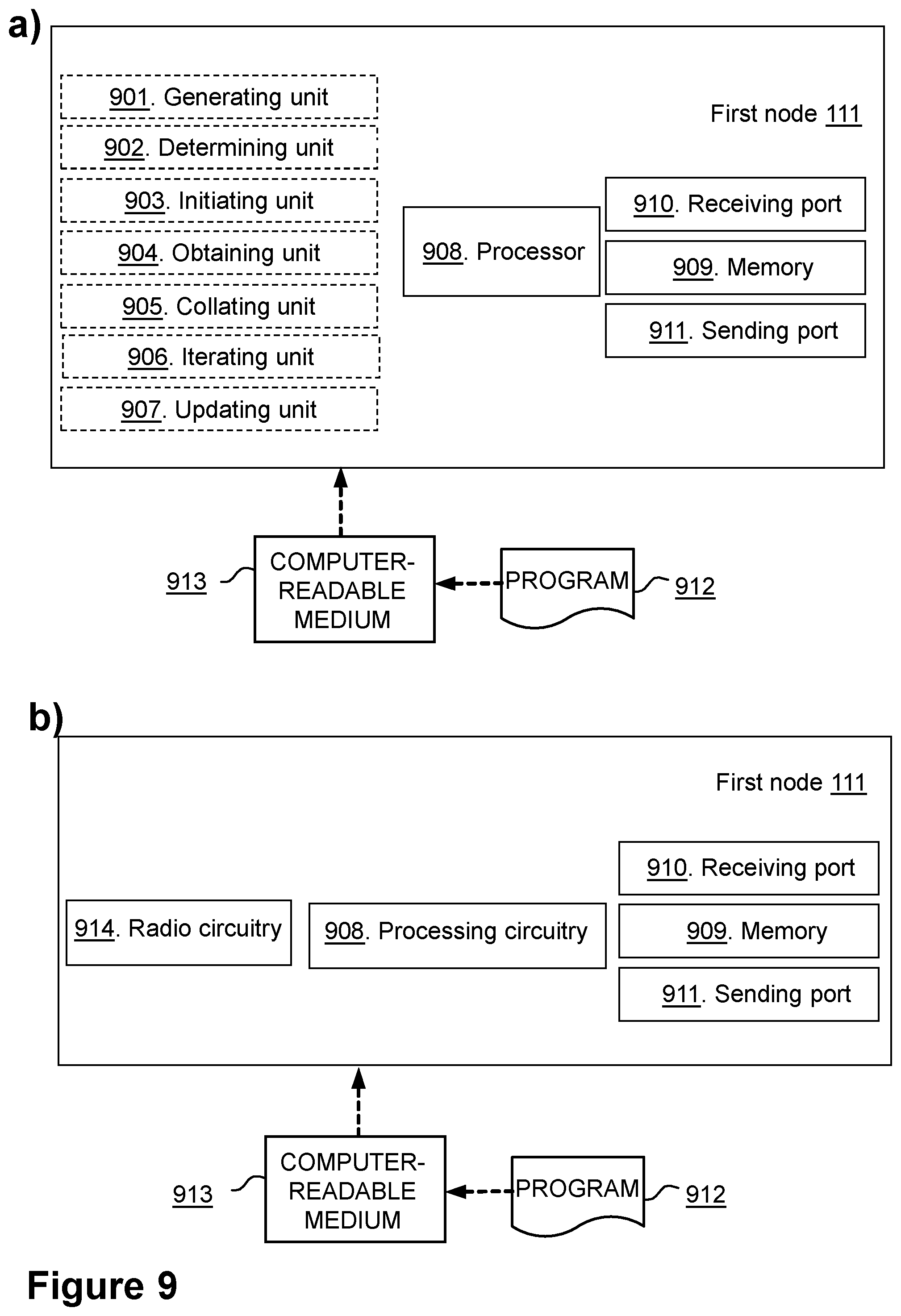 Patent US12556466 Figure 8 – First node, second node and methods performed thereby for handling anomalous values