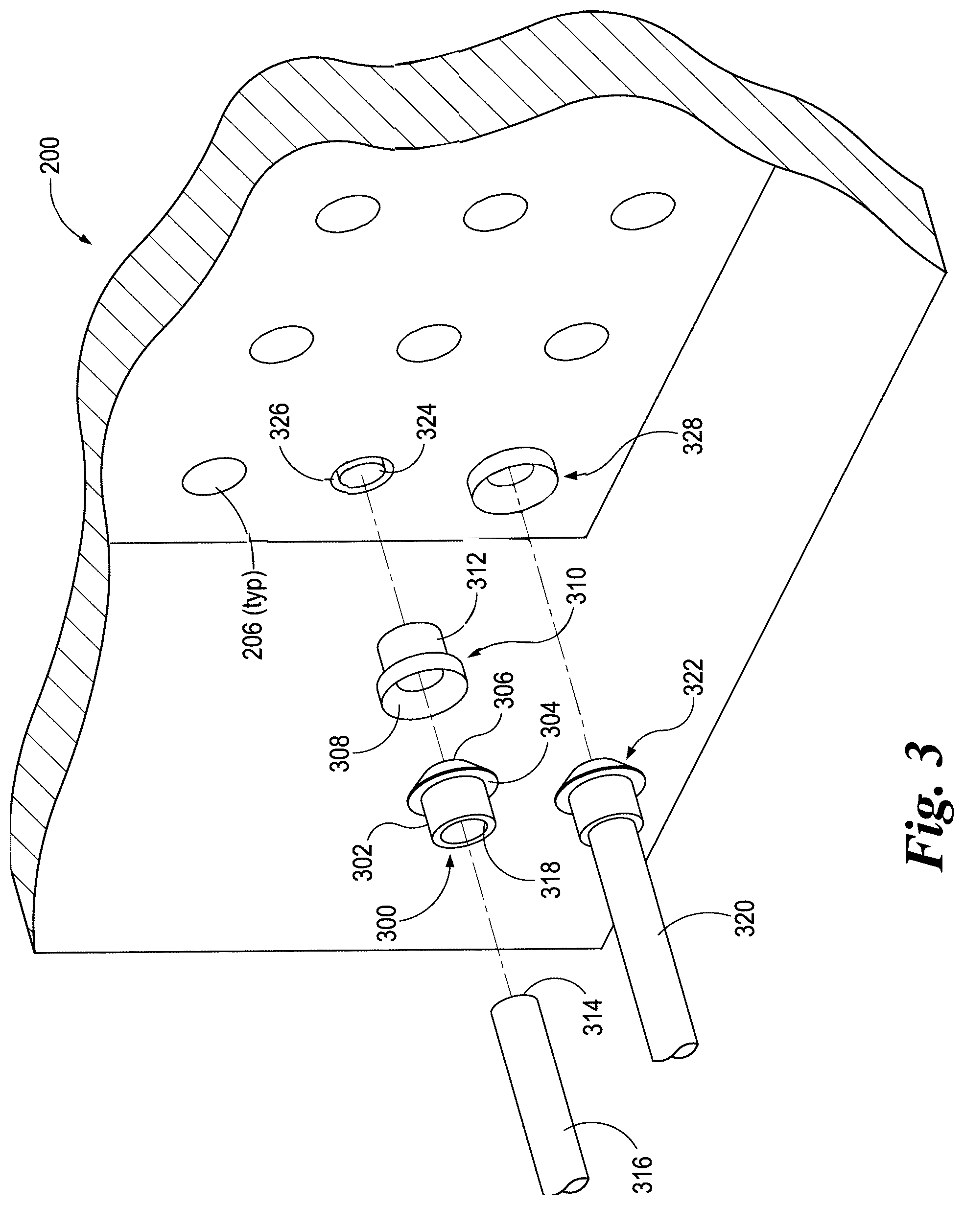 Patent US12556496 Figure 3 – Wormhole backplane ultrahigh density optical routing system