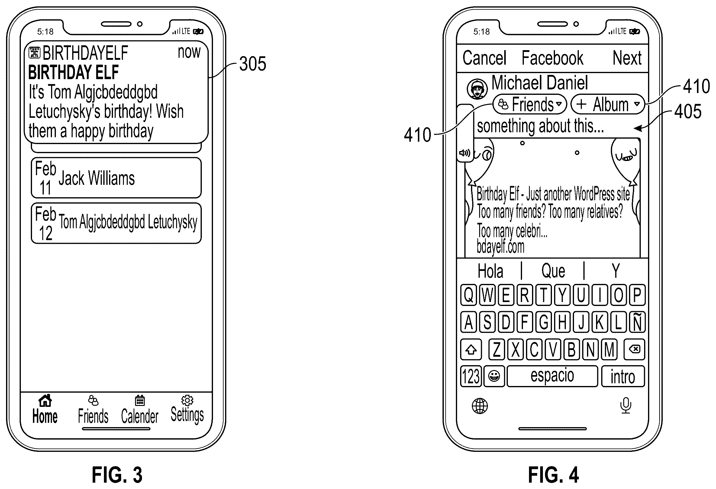 Patent US12556498 Figure 2 – Computer-implemented method and computing device for event reminding and sending related messages