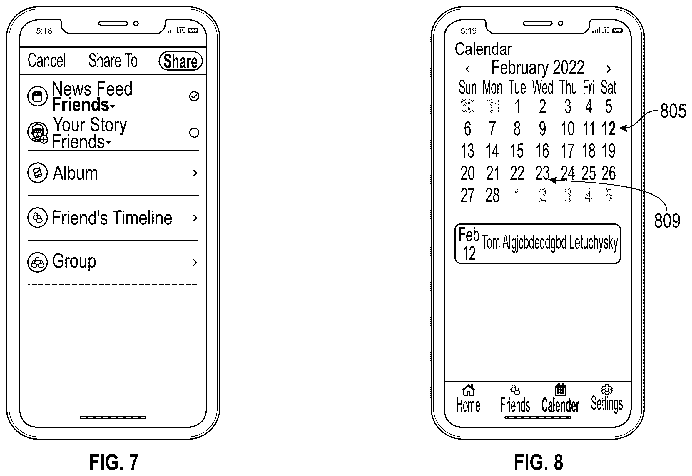 Patent US12556498 Figure 4 – Computer-implemented method and computing device for event reminding and sending related messages