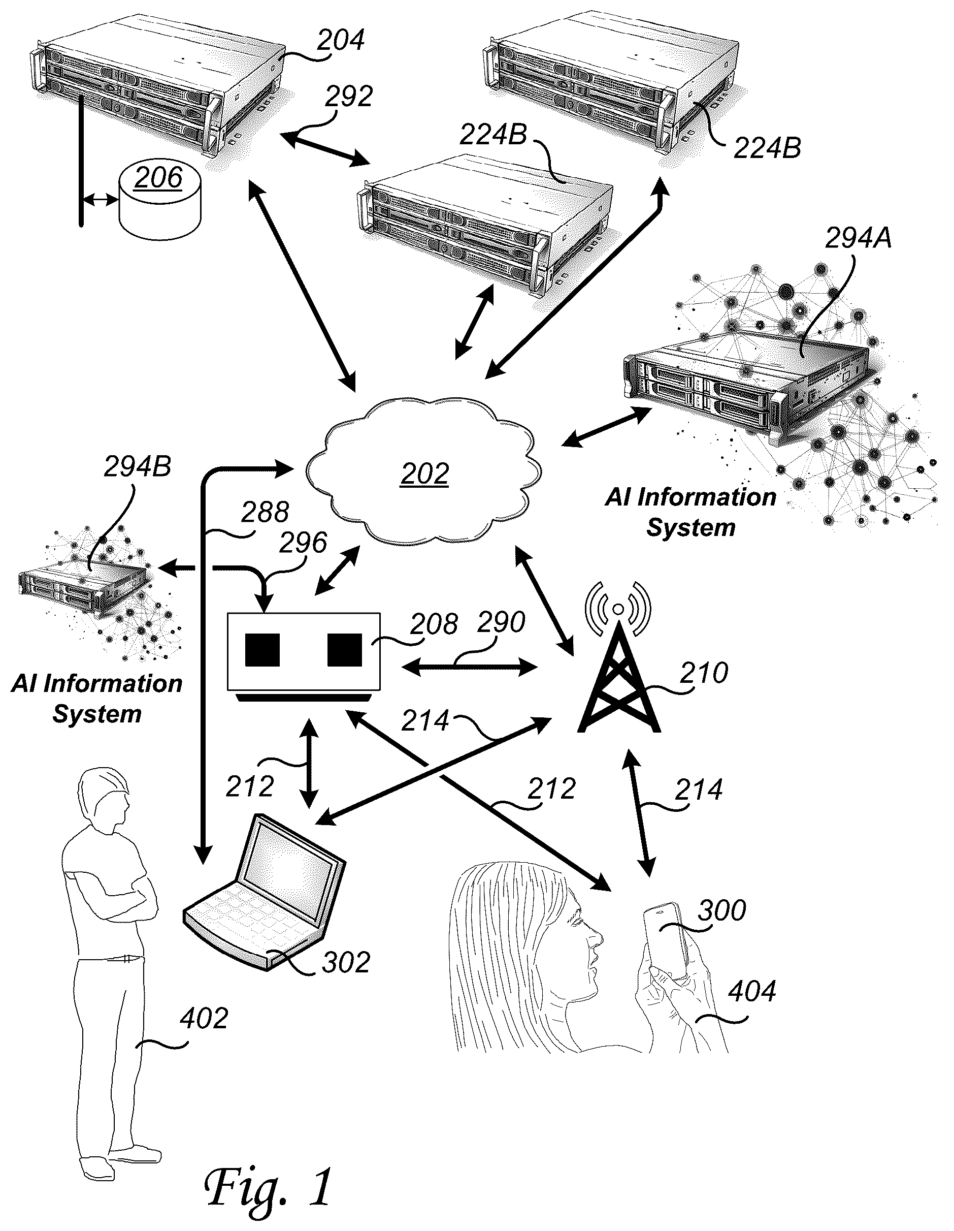 Patent US12556511 Figure 1 – Personal awareness system and method for personal safety and digital content safety of a user