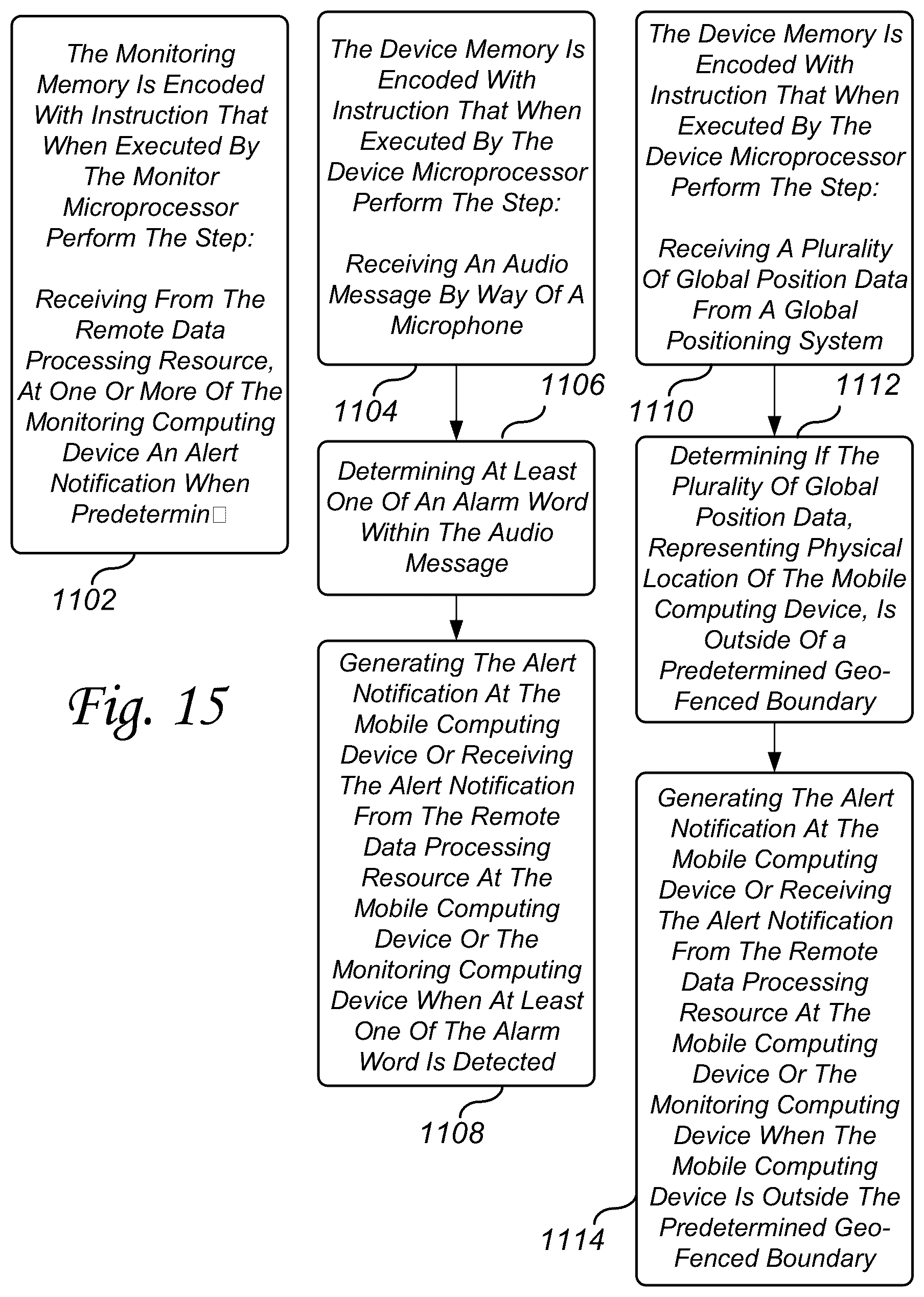 Patent US12556511 Figure 14 – Personal awareness system and method for personal safety and digital content safety of a user