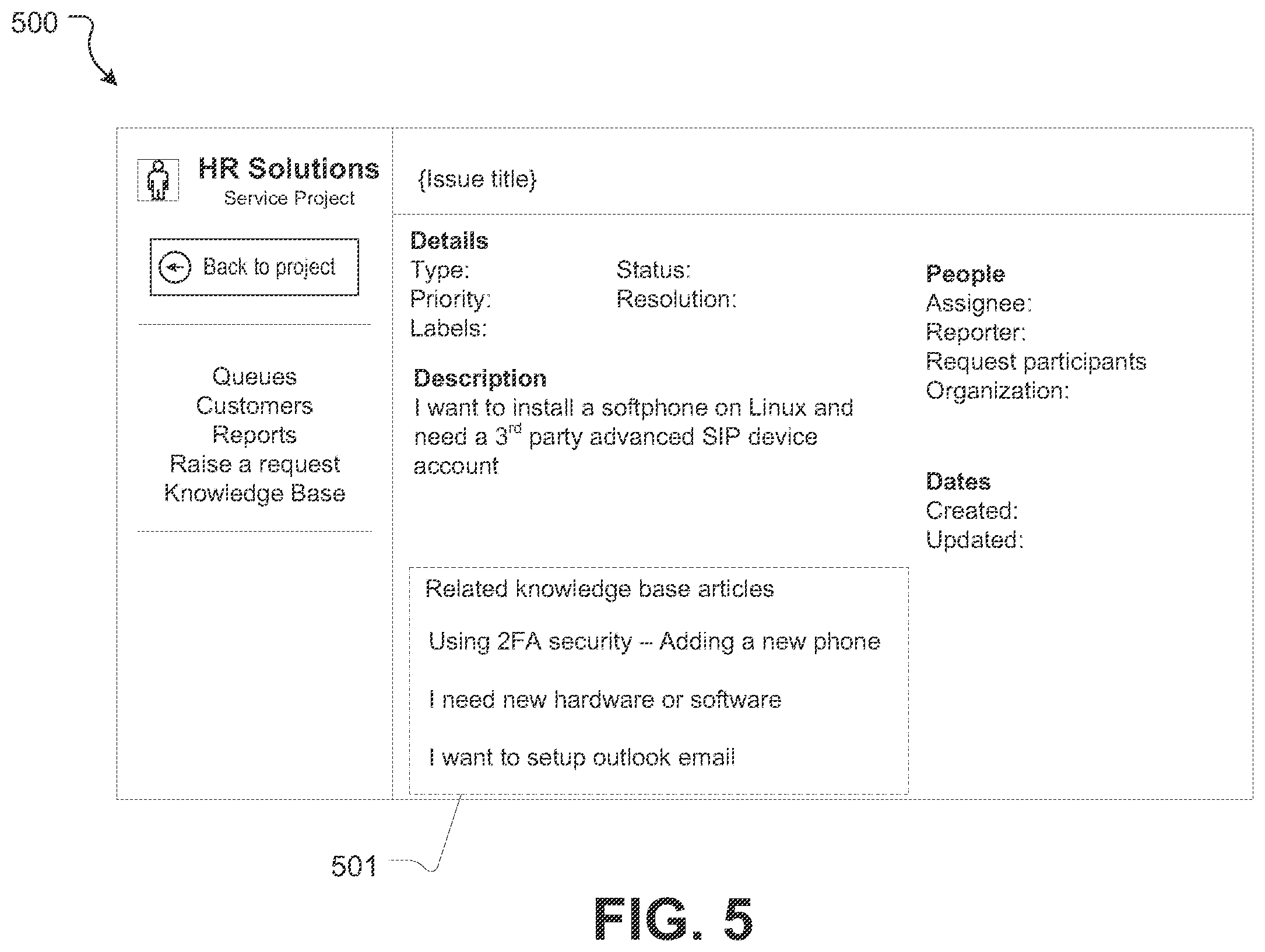 Patent US12556531 Figure 5 – System and method for merging graphical user interfaces of separate computing applications