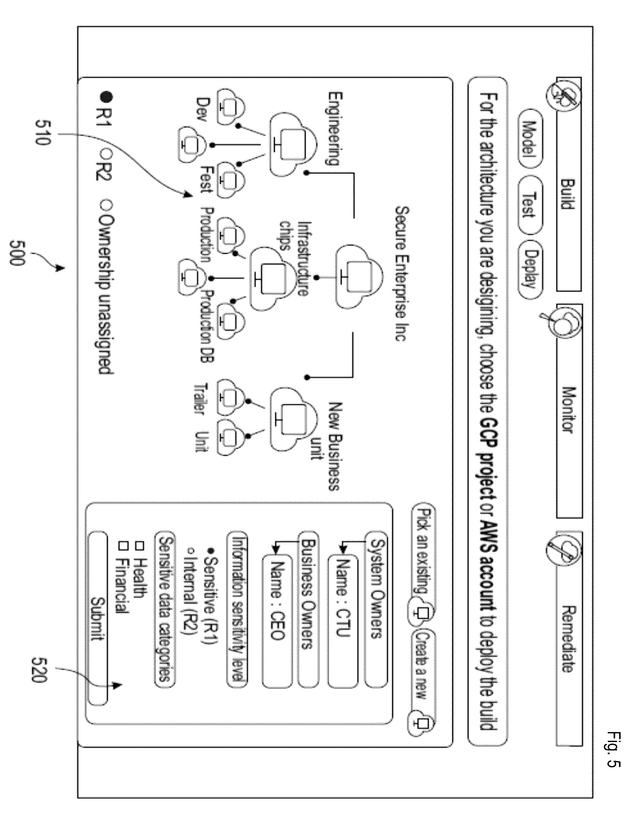 Patent US12556580 Figure 5 – Systems and methods of a cloud security engine (CSE) with intelligent decision making