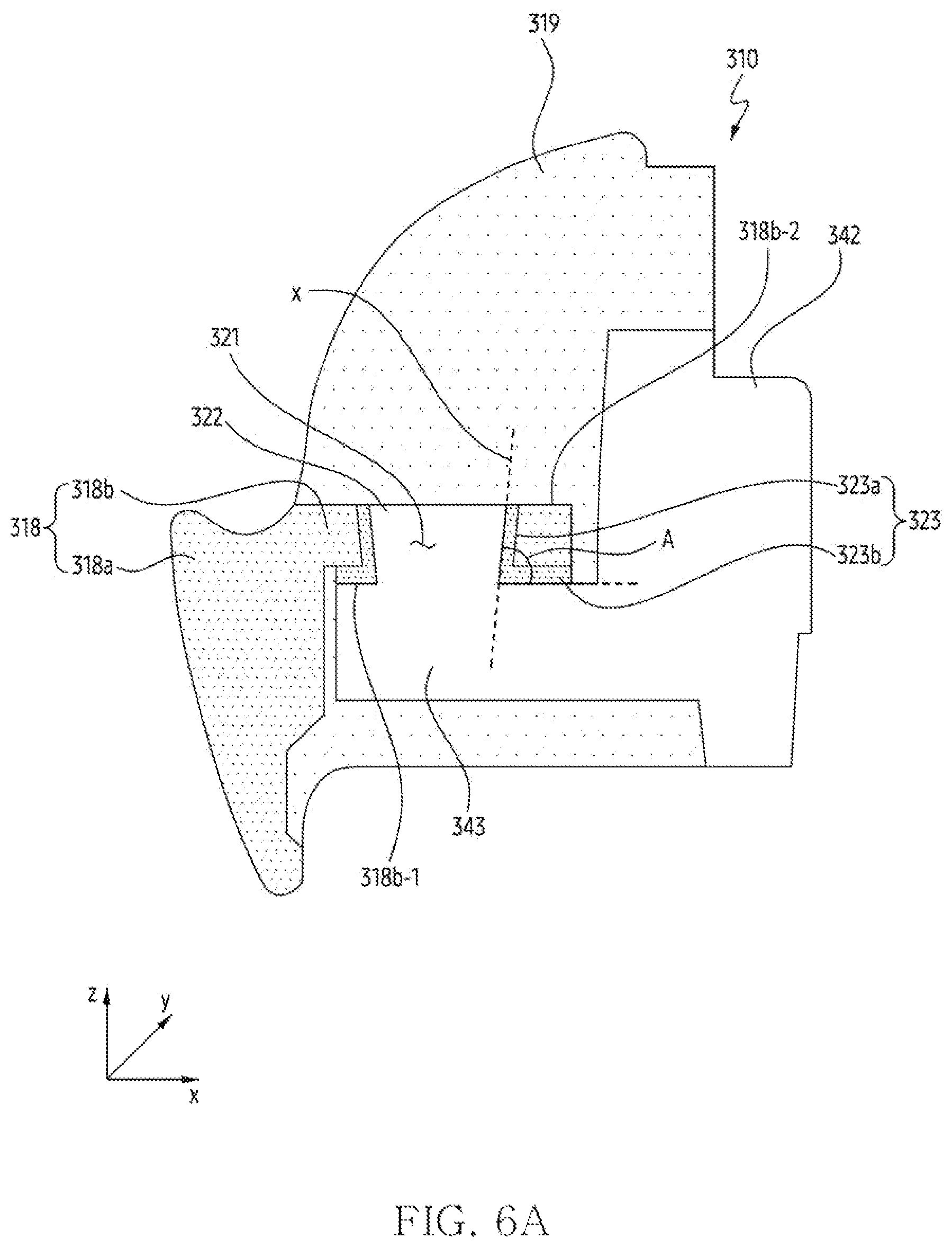 Patent US12556627 Figure 8 – Electronic device including housing having dissimilar metals