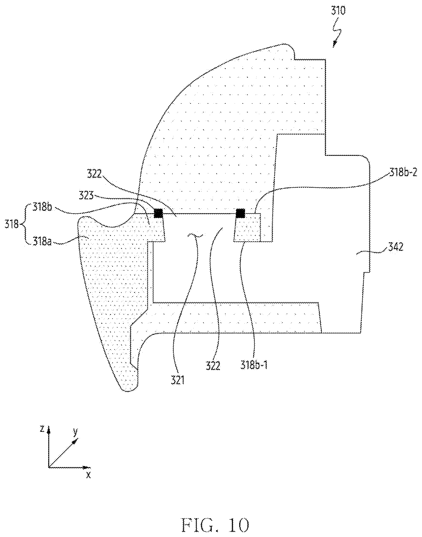 Patent US12556627 Figure 18 – Electronic device including housing having dissimilar metals