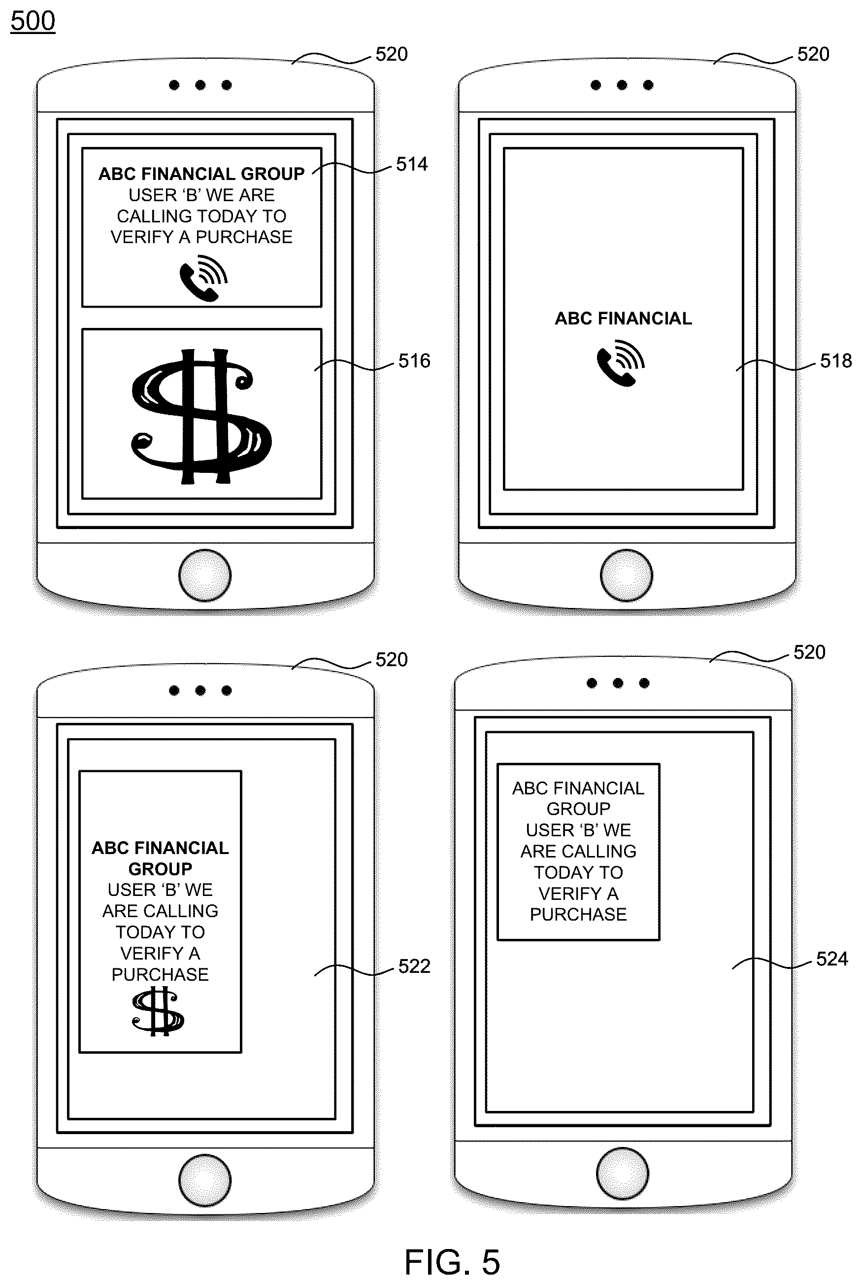 Patent US12556631 Figure 6 – Multiple caller numbers assigned to a called device