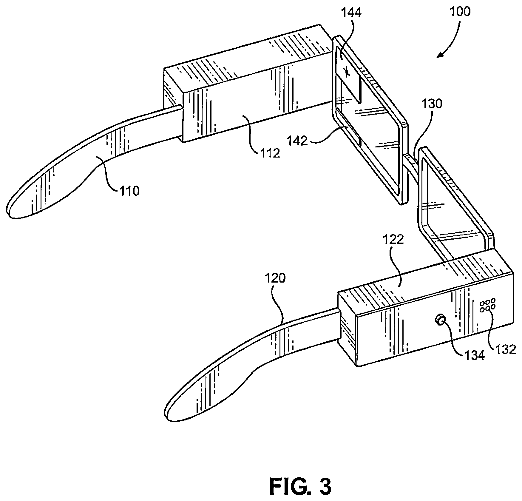Patent US12556649 Figure 2 – Continuous video capture glasses
