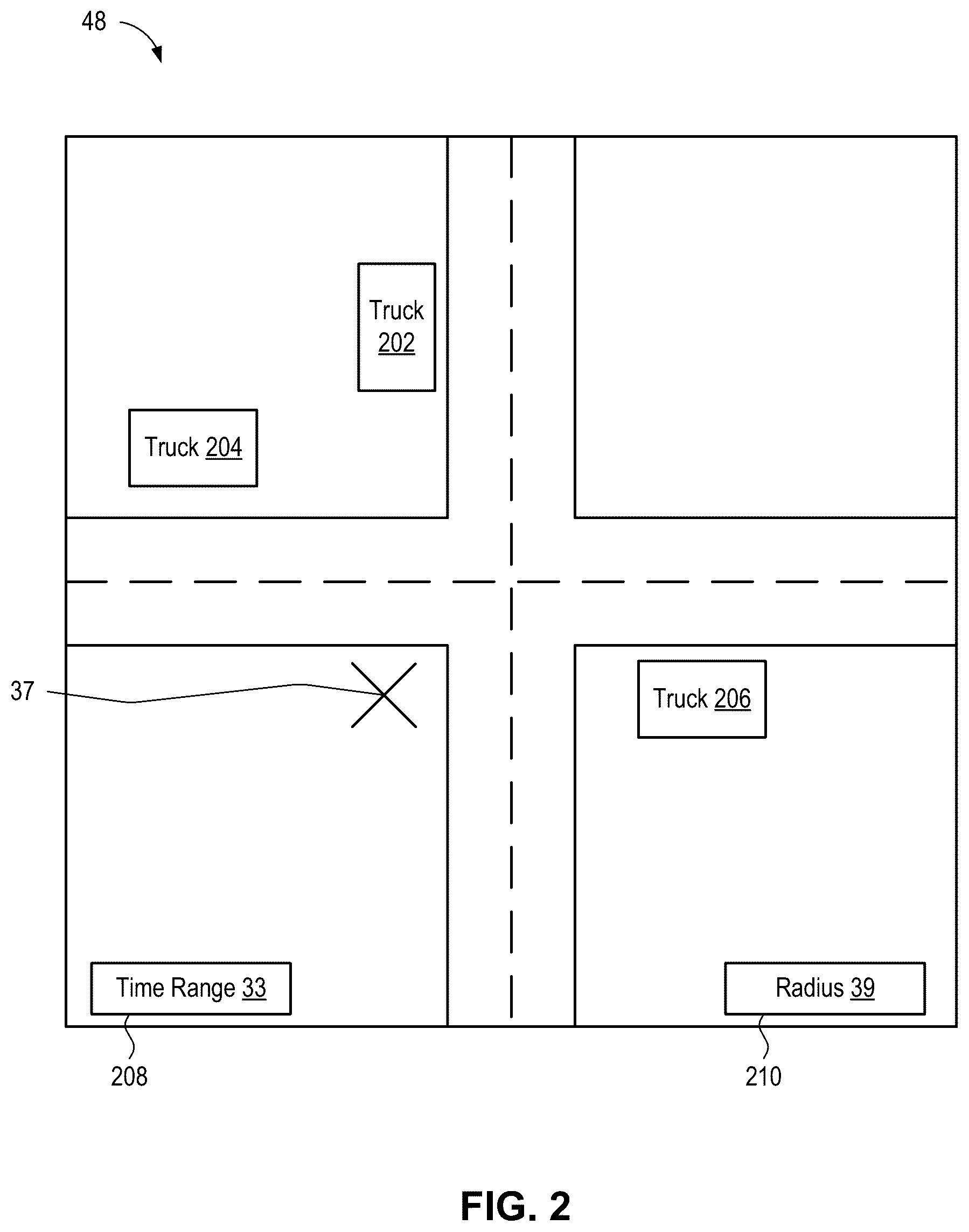 Patent US12556650 Figure 2 – Fleet wide video search