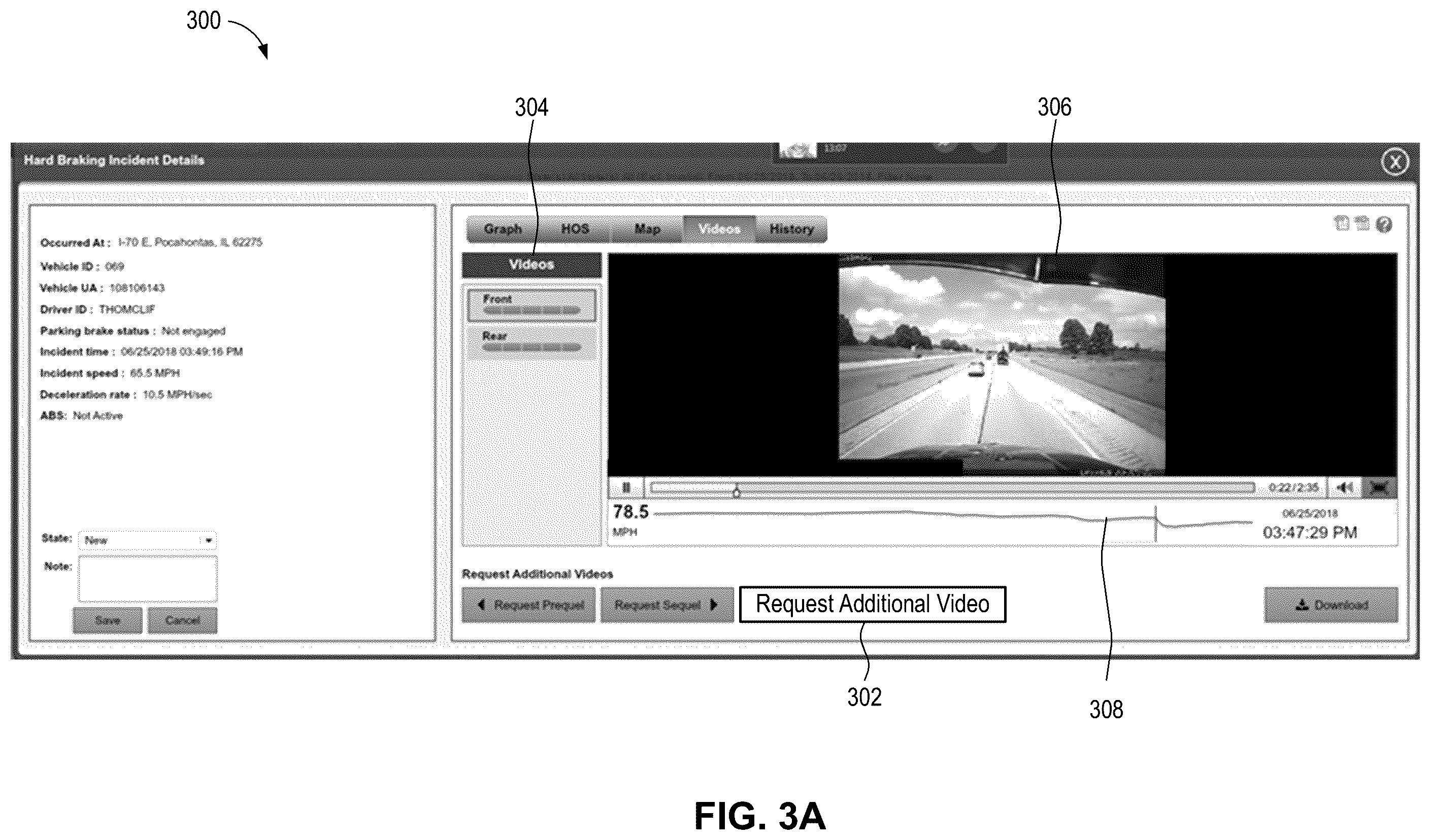 Patent US12556650 Figure 3 – Fleet wide video search