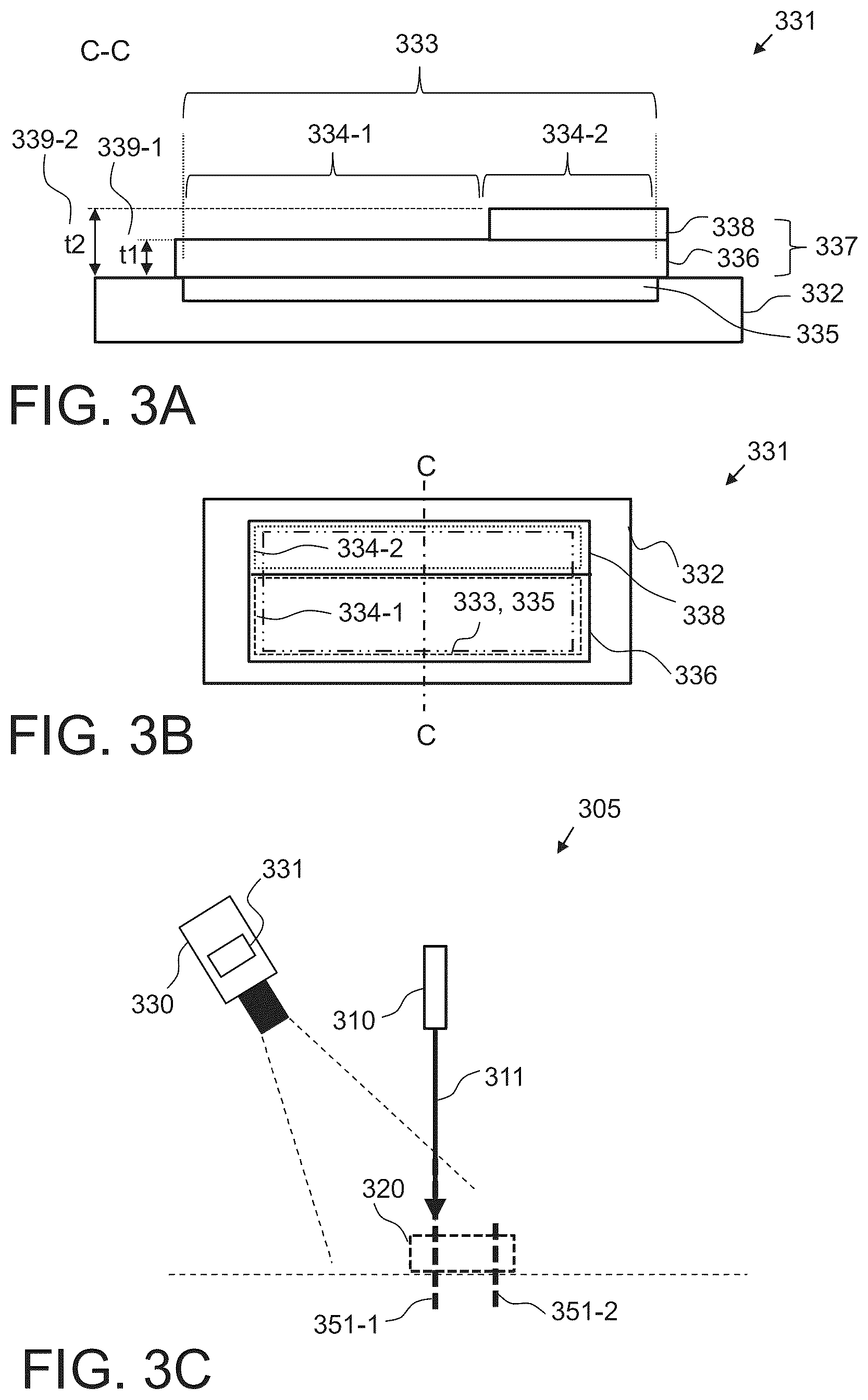 Patent US12556676 Figure 3 – Image sensor, camera and imaging system with two or more focus planes