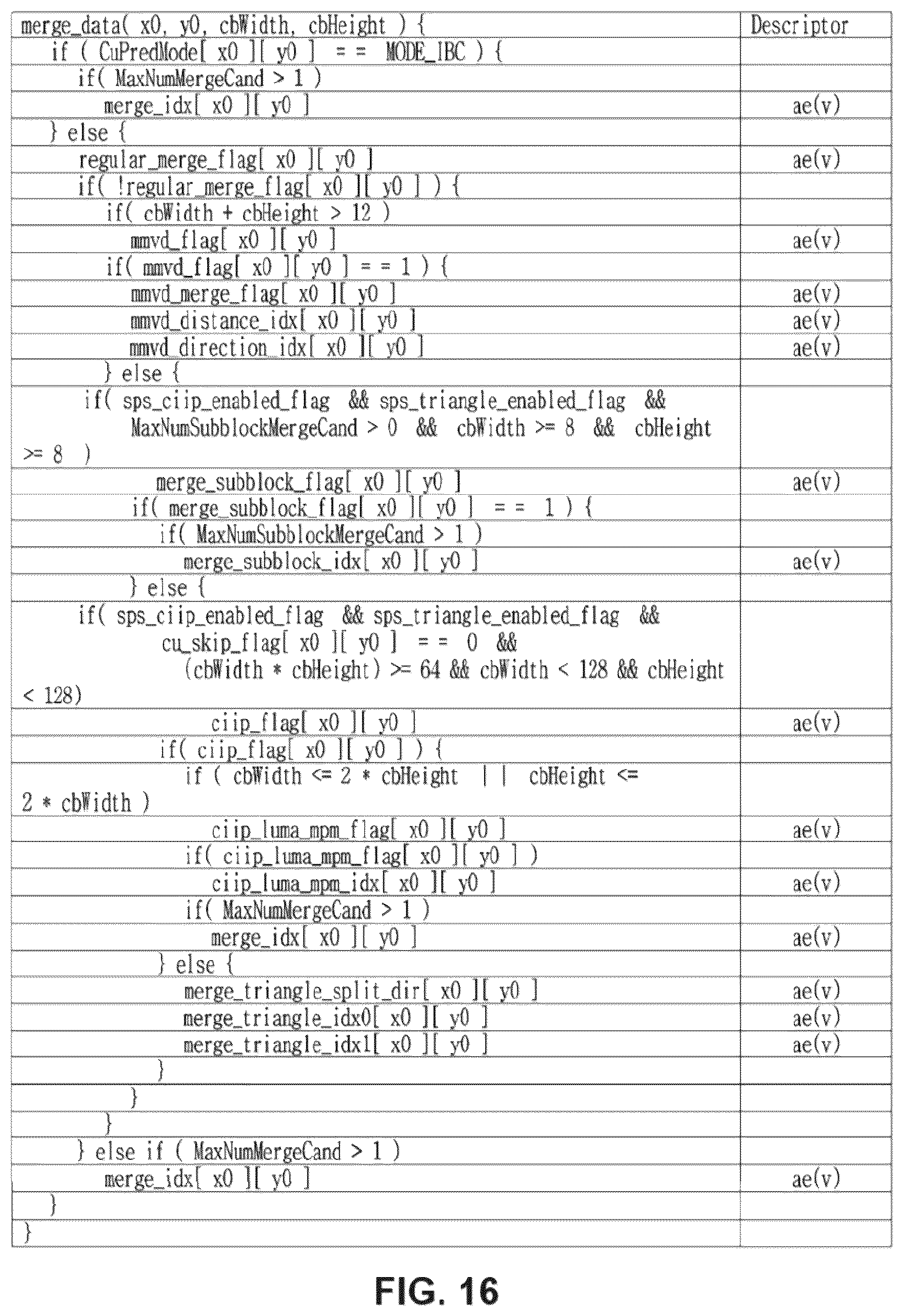 Patent US12556694 Figure 16 – Method and device for encoding or decoding image