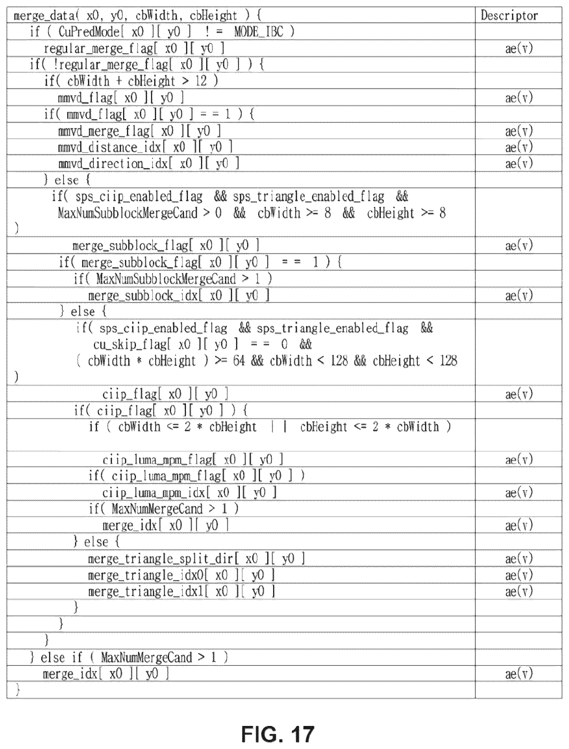 Patent US12556694 Figure 17 – Method and device for encoding or decoding image