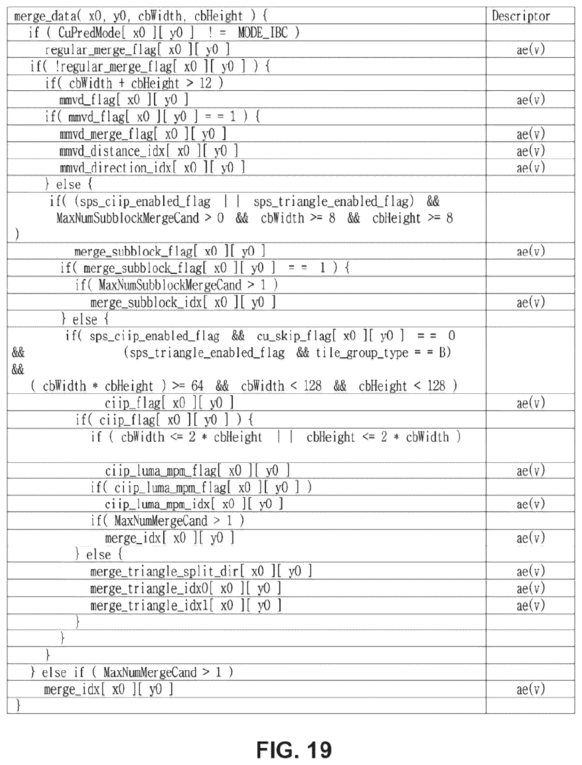 Patent US12556694 Figure 19 – Method and device for encoding or decoding image