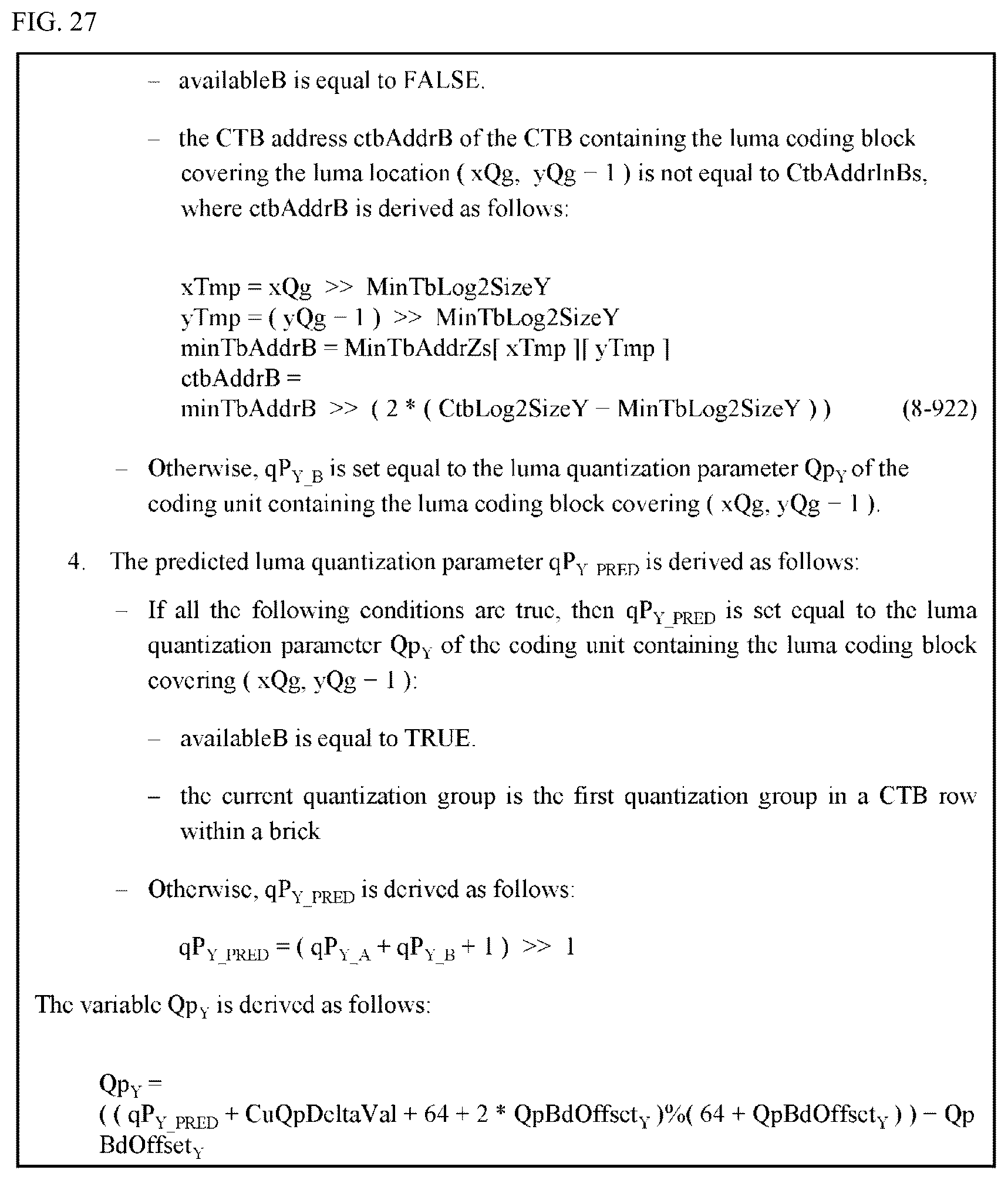 Patent US12556710 Figure 17 – Image decoding method using chroma quantization parameter table, and device therefor