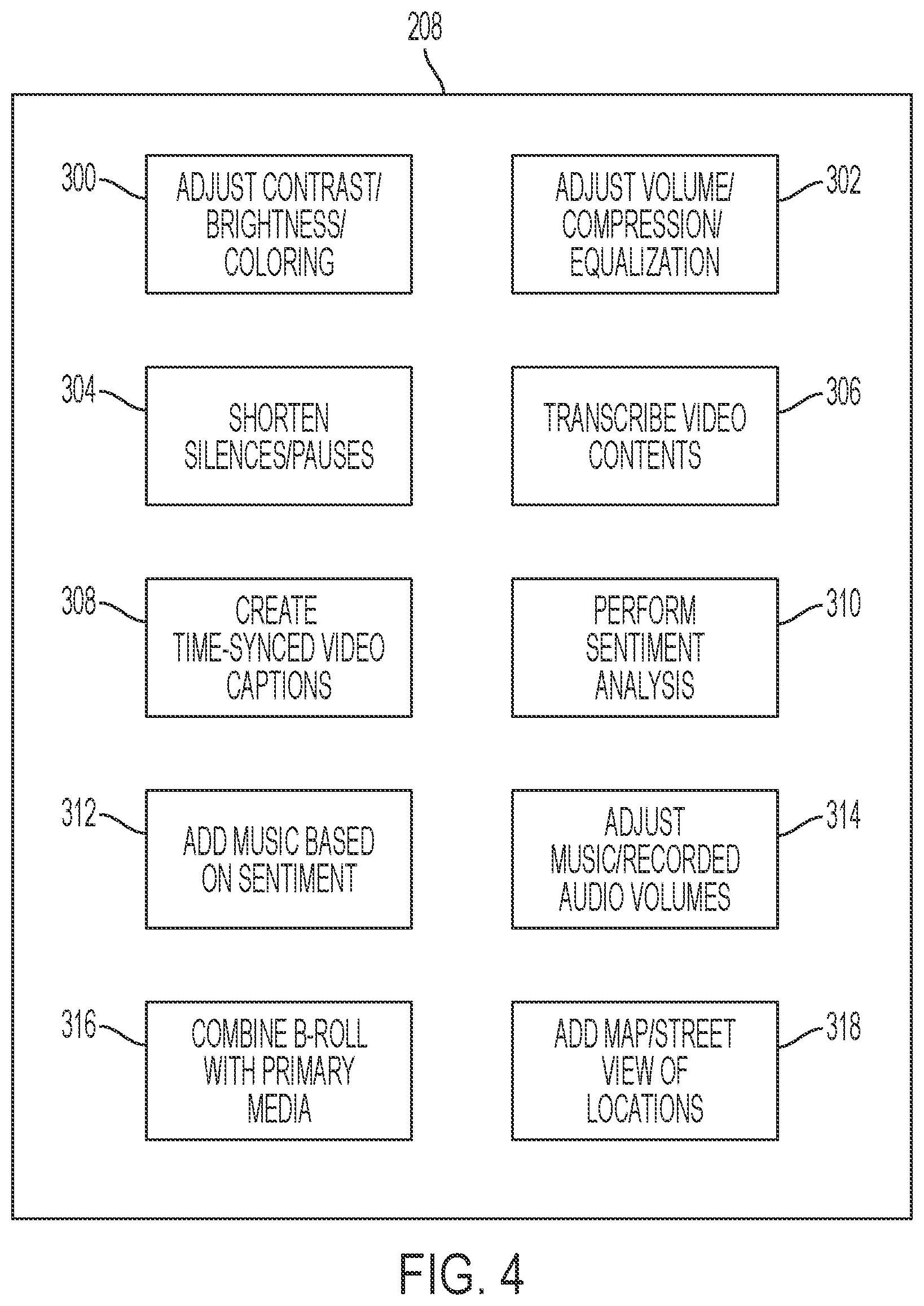 Patent US12556783 Figure 4 – Cloud-based shareable media platform