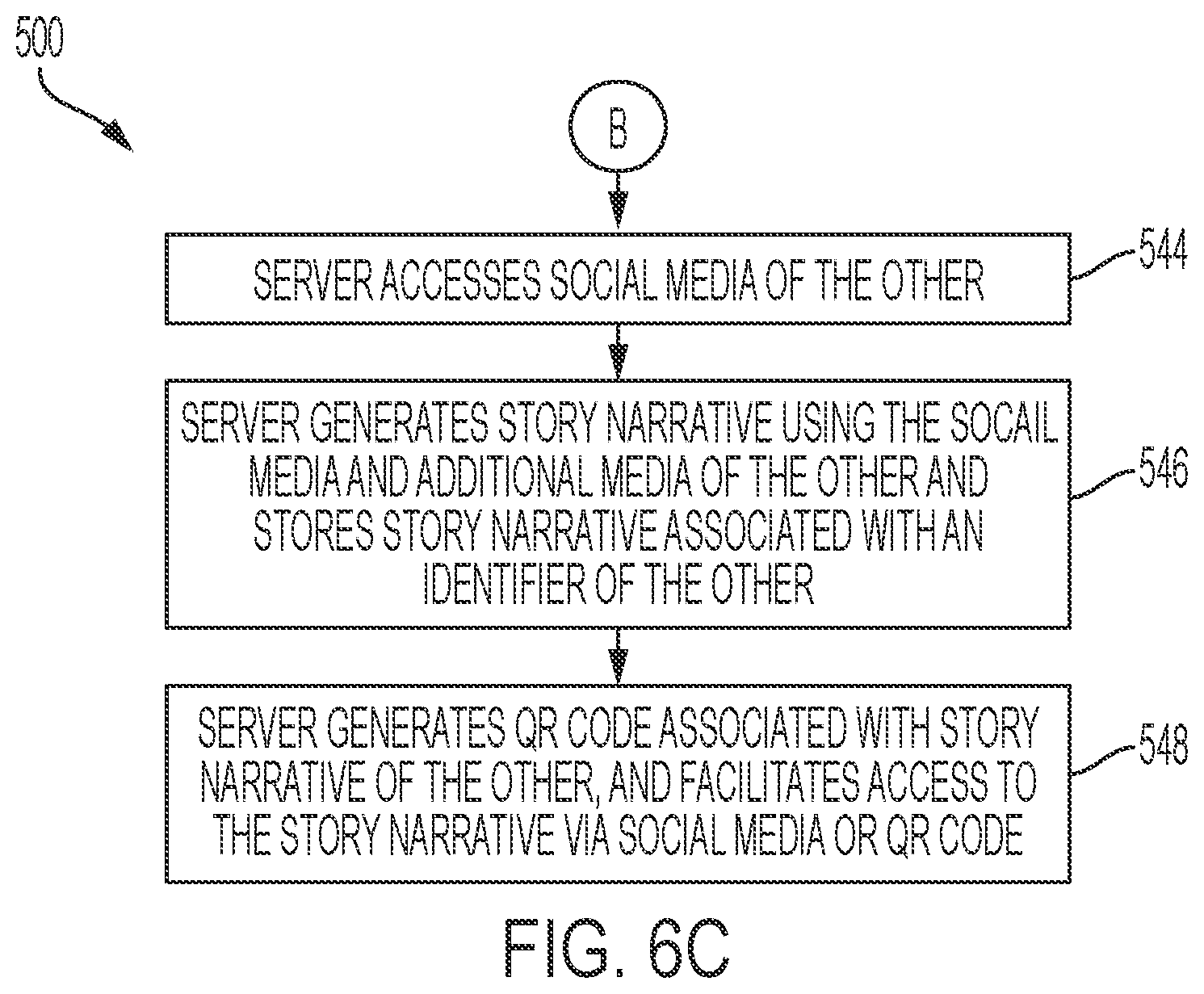 Patent US12556783 Figure 8 – Cloud-based shareable media platform