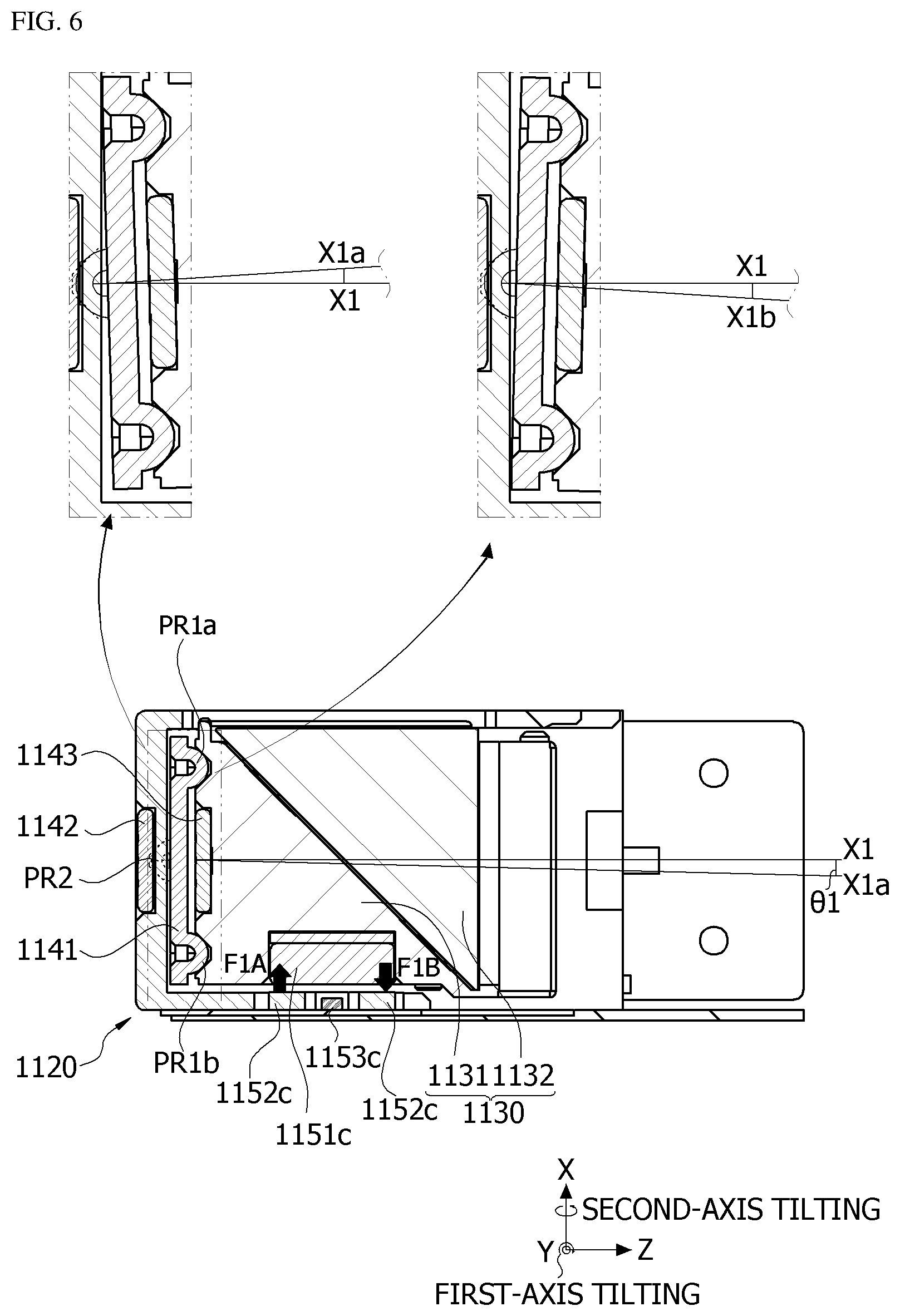 Patent US12556789 Figure 5 – Camera actuator, and camera device and optical device comprising same