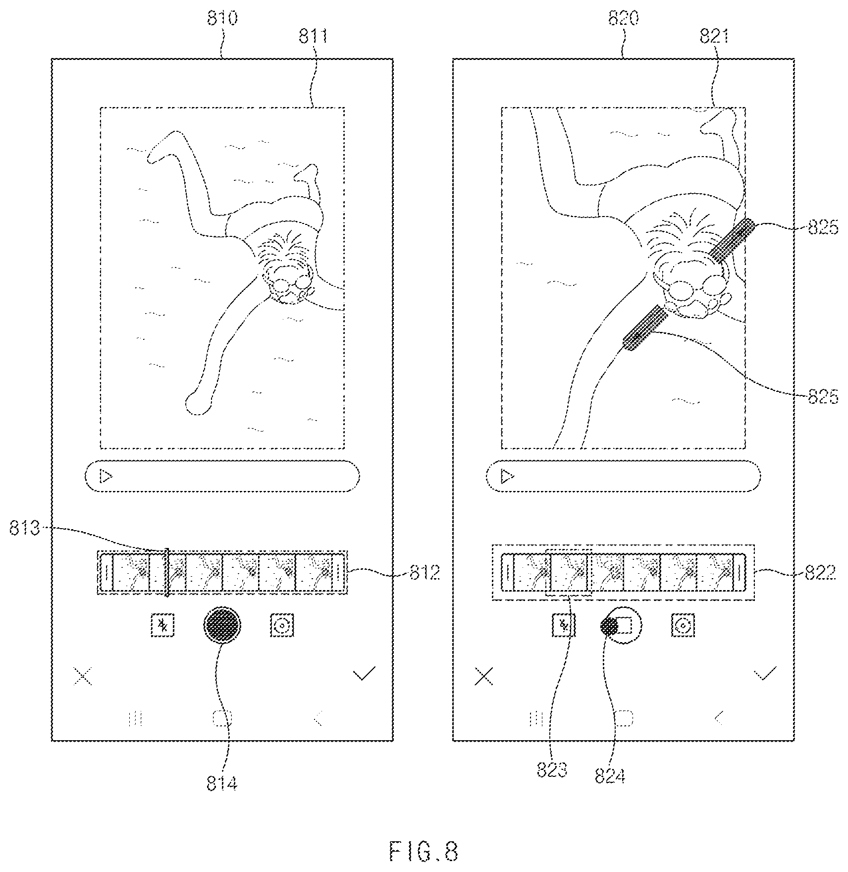 Patent US12556805 Figure 8 – Electronic device and operation method of electronic device