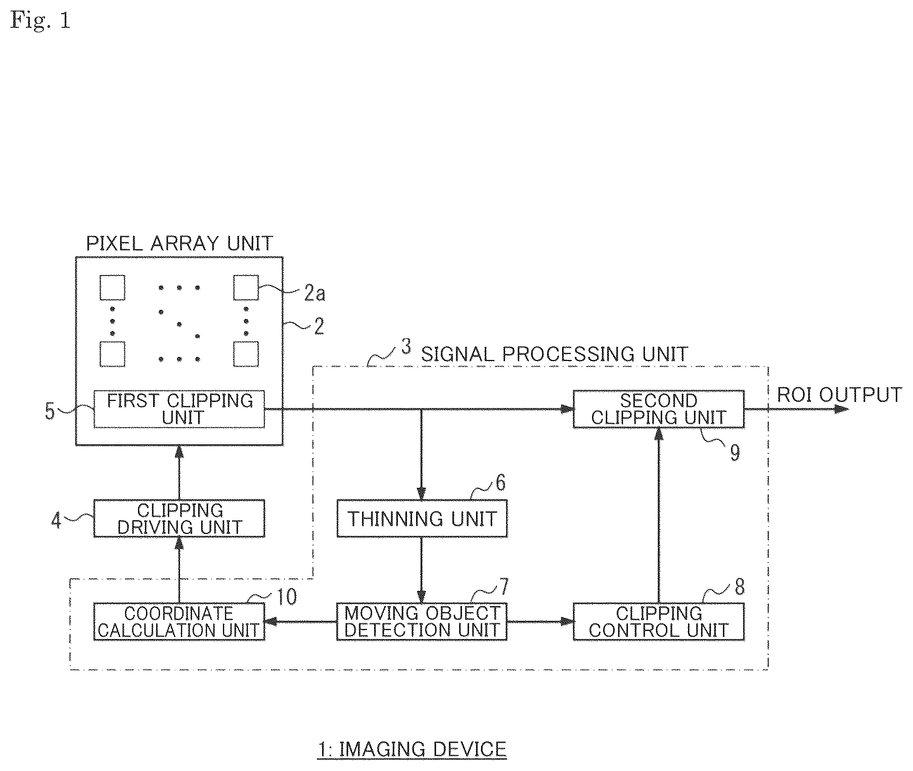 Patent US12556832 Figure 1 – Clipped imaging device, system, and method
