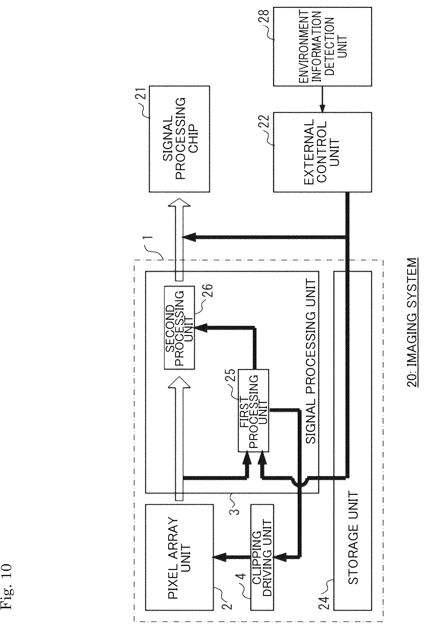 Patent US12556832 Figure 9 – Clipped imaging device, system, and method