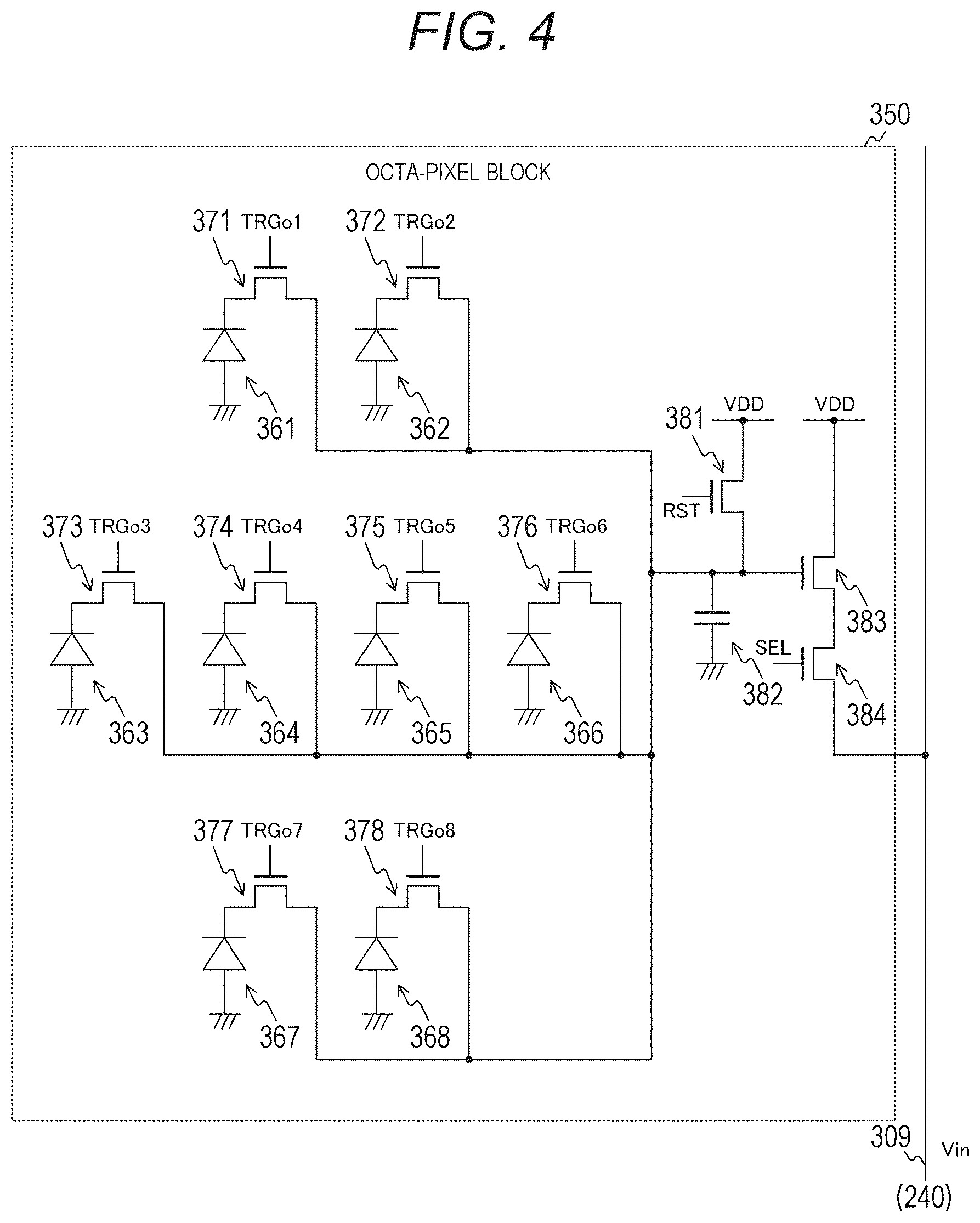 Patent US12556834 Figure 4 – Solid-state imaging element, imaging device, and method for controlling solid-state imaging element