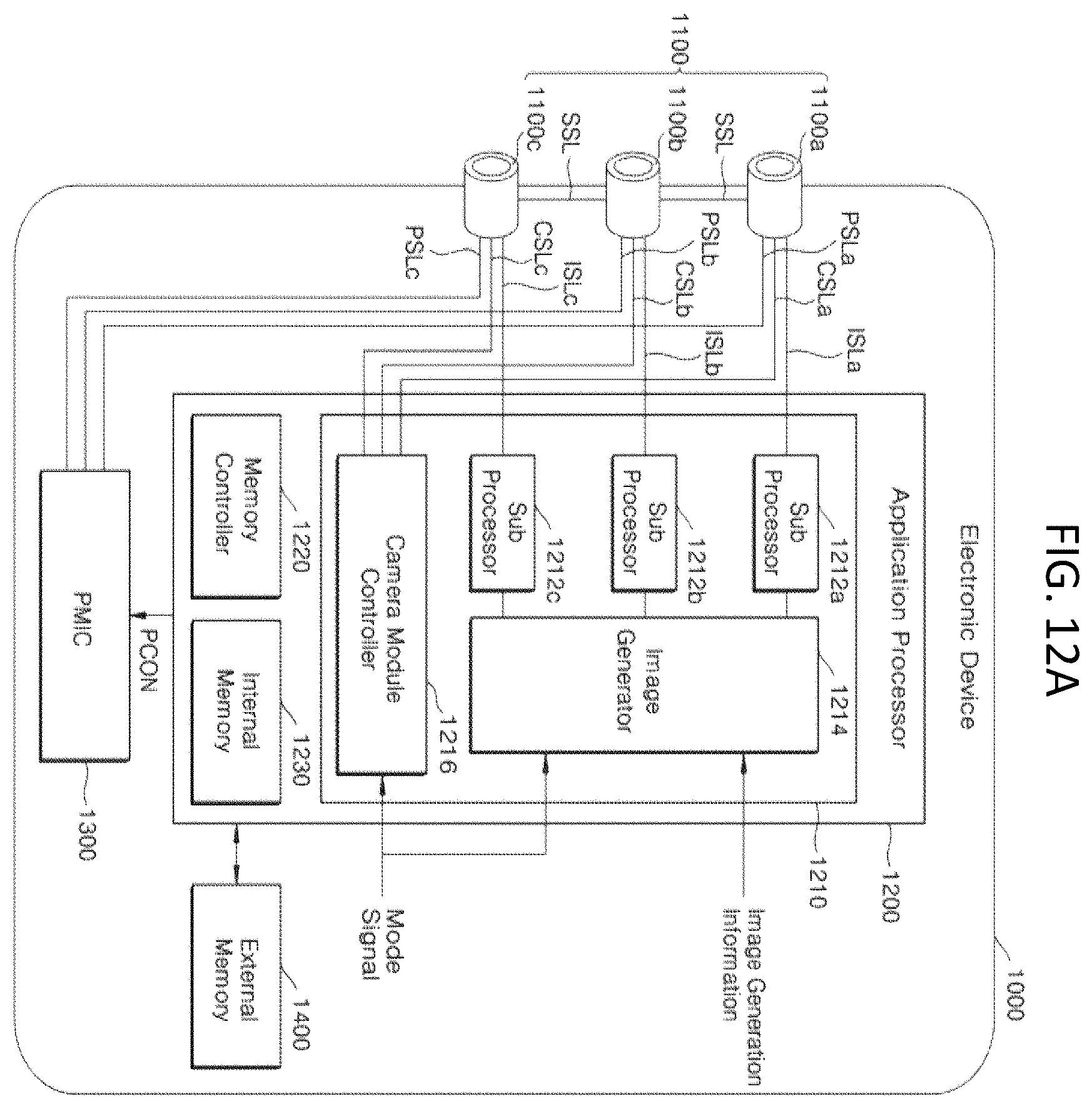 Patent US12556835 Figure 12 – Compensation of imaging sensor