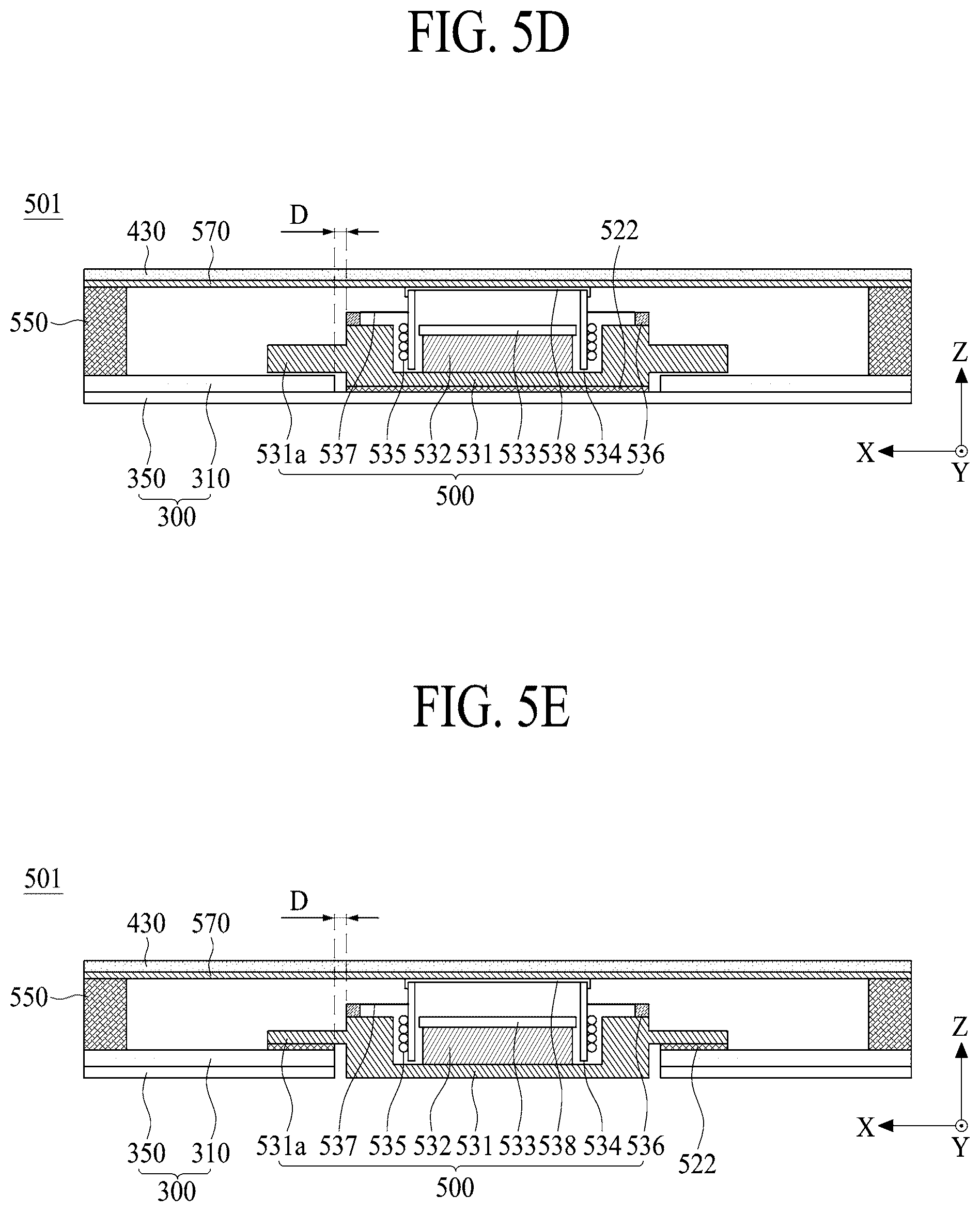 Patent US12556850 Figure 5 – Display apparatus