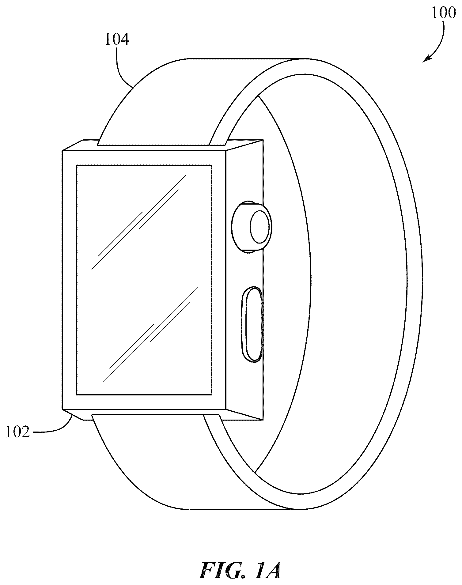 Patent US12556860 Figure 1 – Electronic device