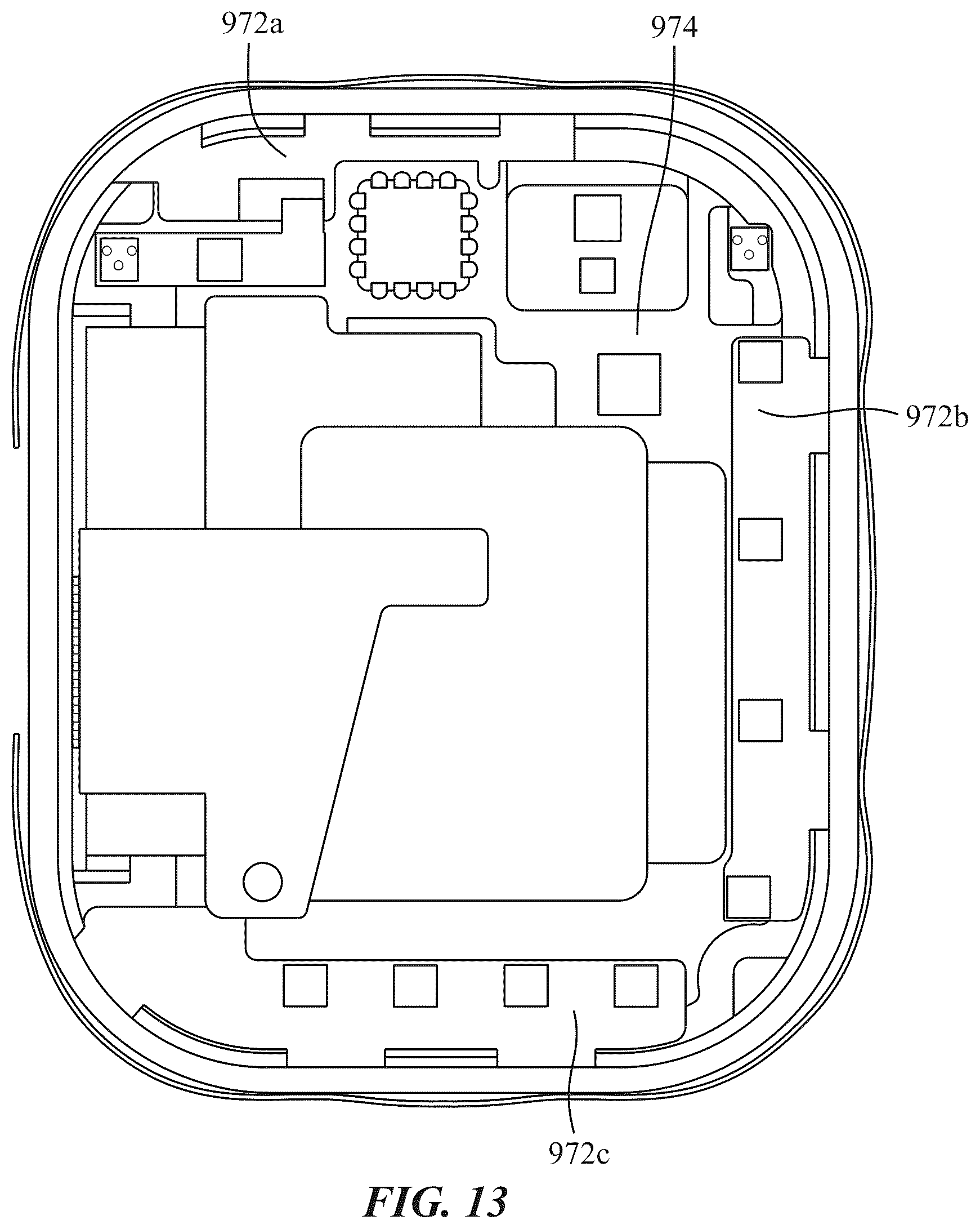 Patent US12556860 Figure 19 – Electronic device