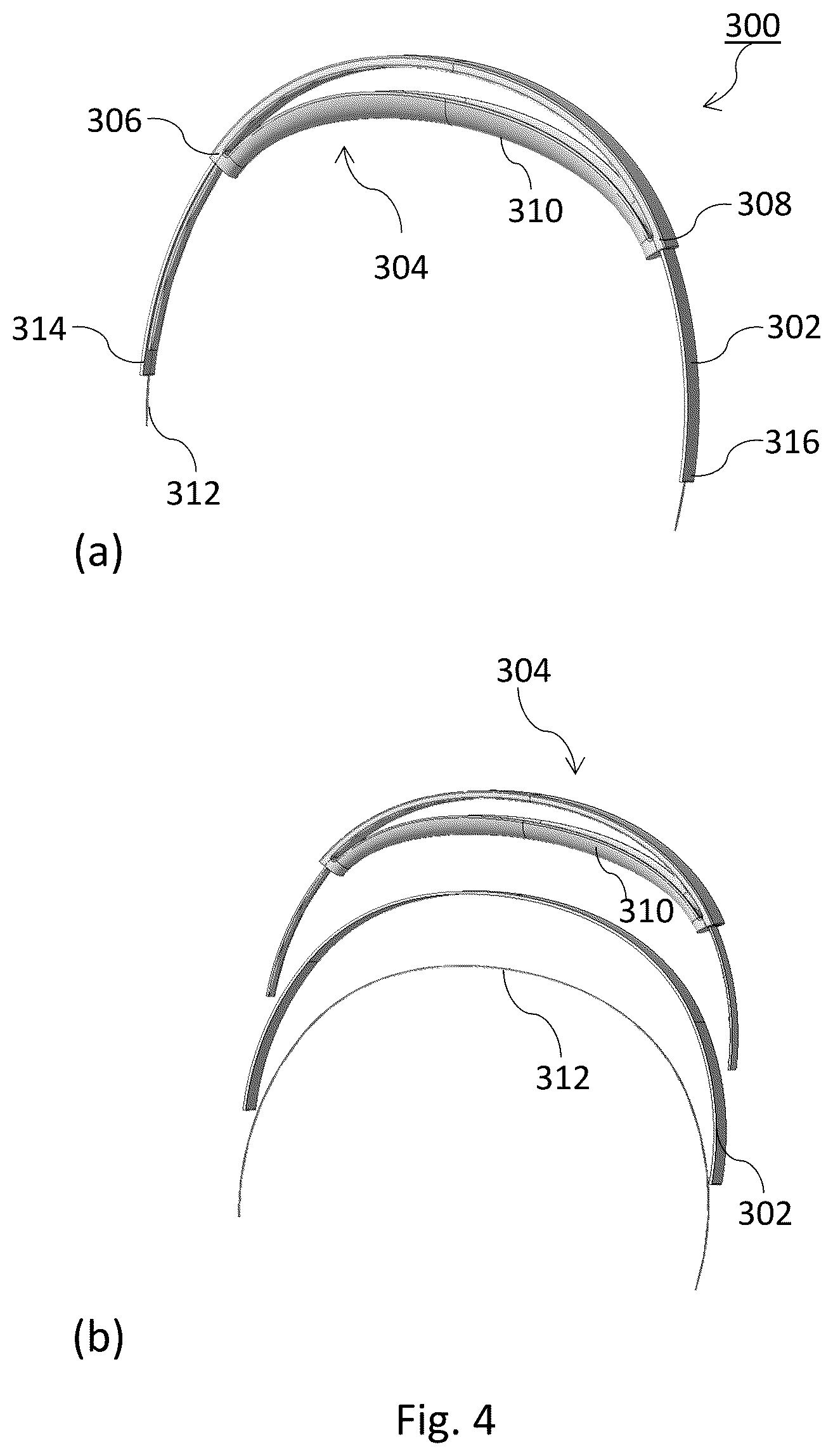 Patent US12556865 Figure 4 – Headband and a method for producing the headband