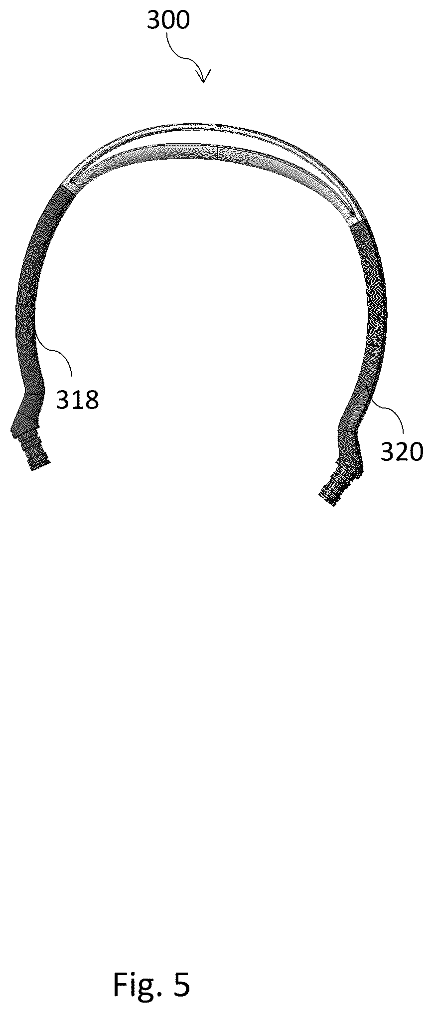 Patent US12556865 Figure 5 – Headband and a method for producing the headband