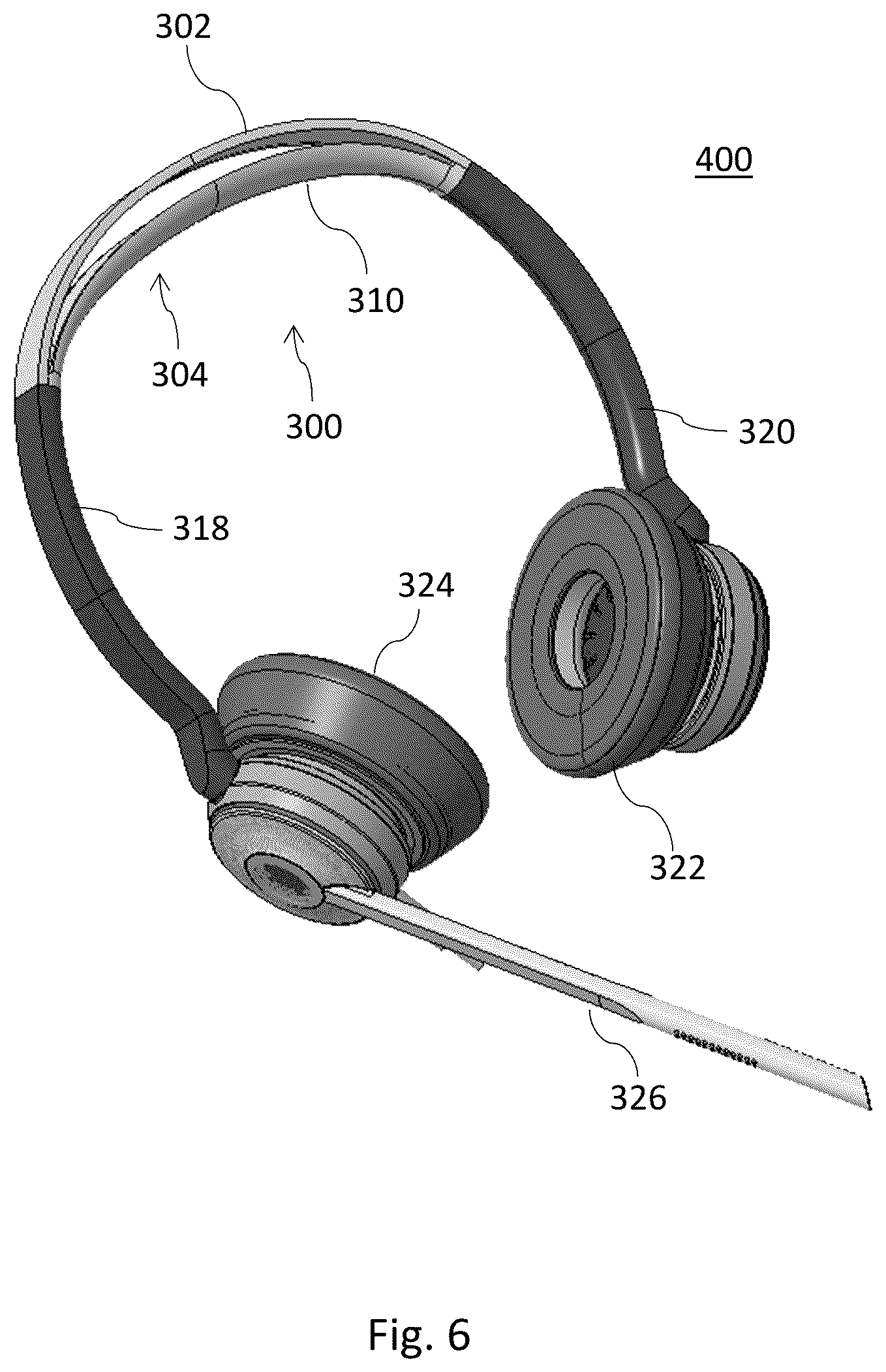 Patent US12556865 Figure 6 – Headband and a method for producing the headband