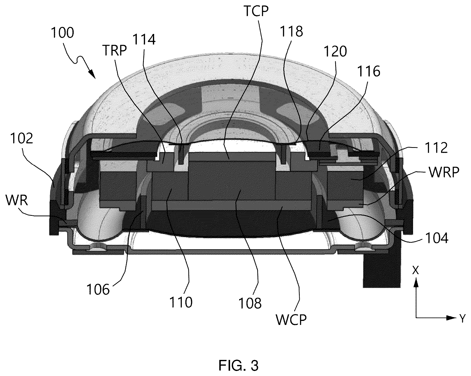 Patent US12556867 Figure 3 – Speaker unit for earphone
