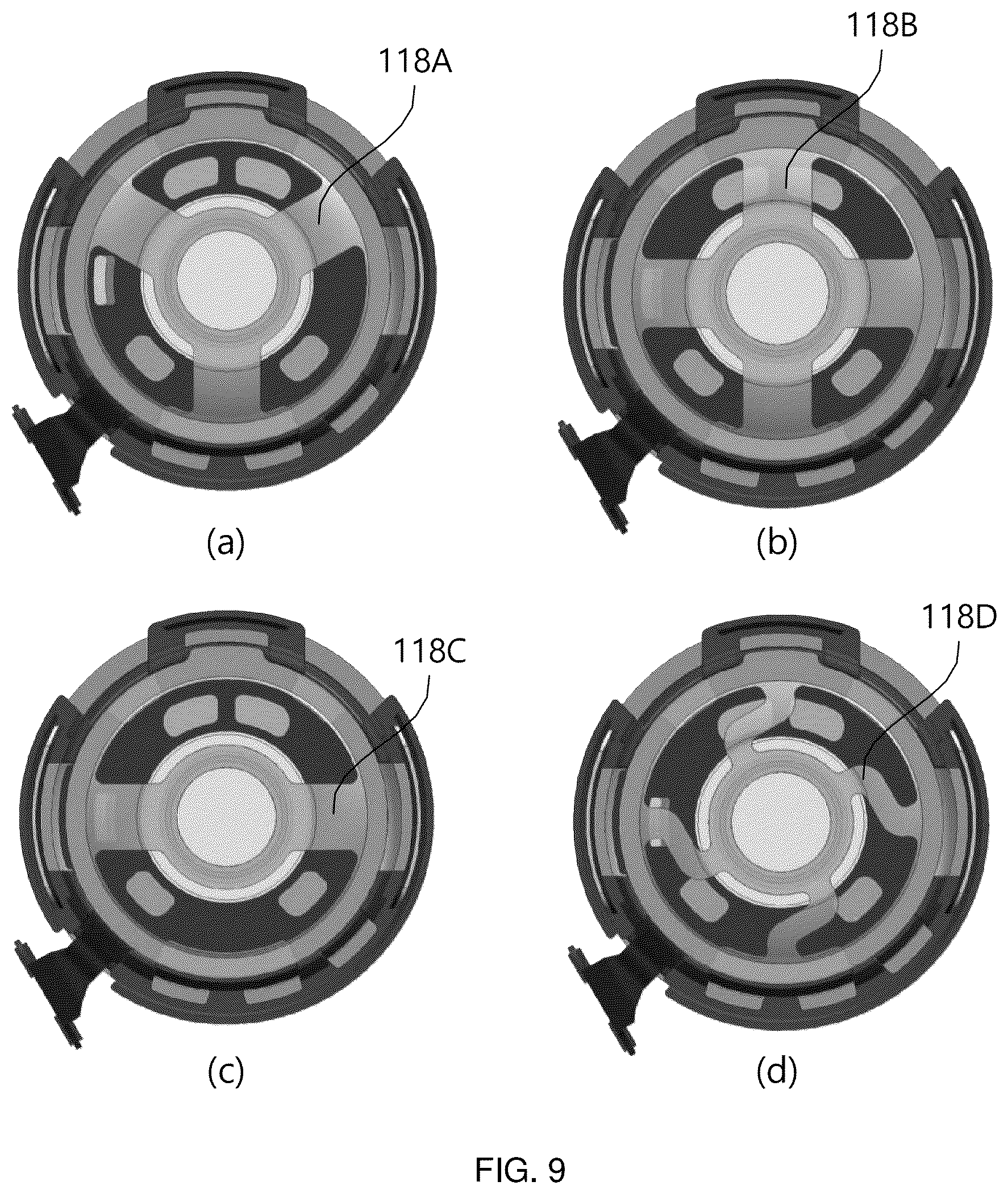 Patent US12556867 Figure 9 – Speaker unit for earphone