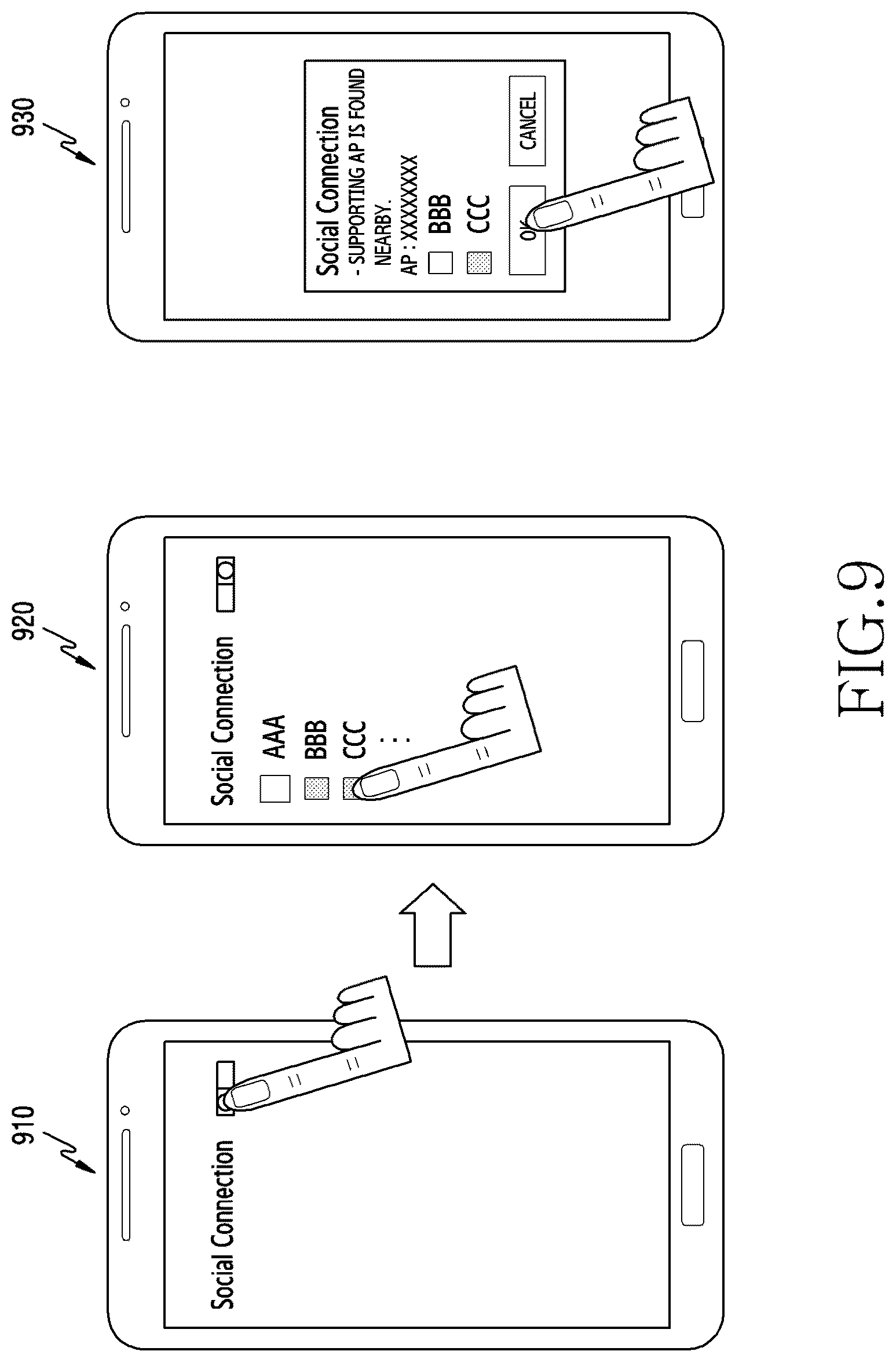 Patent US12556918 Figure 9 – Electronic device and method for controlling wireless communication connection thereof