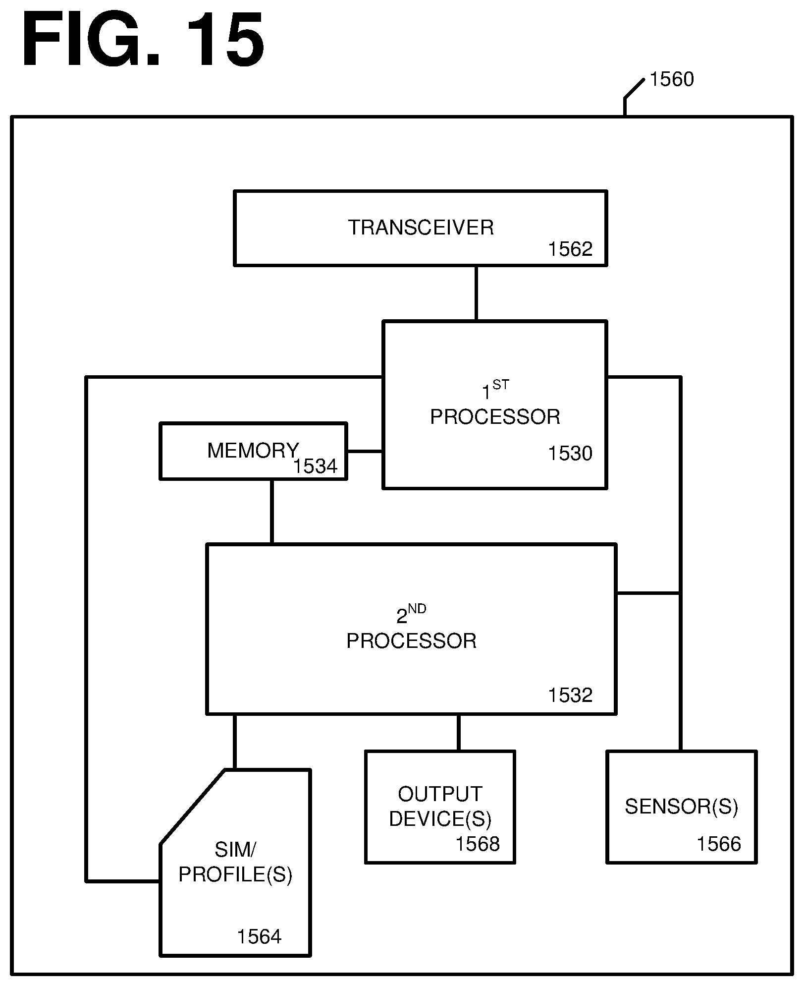 Patent US12556943 Figure 15 – Artificial intelligence radio function model management in a communication network
