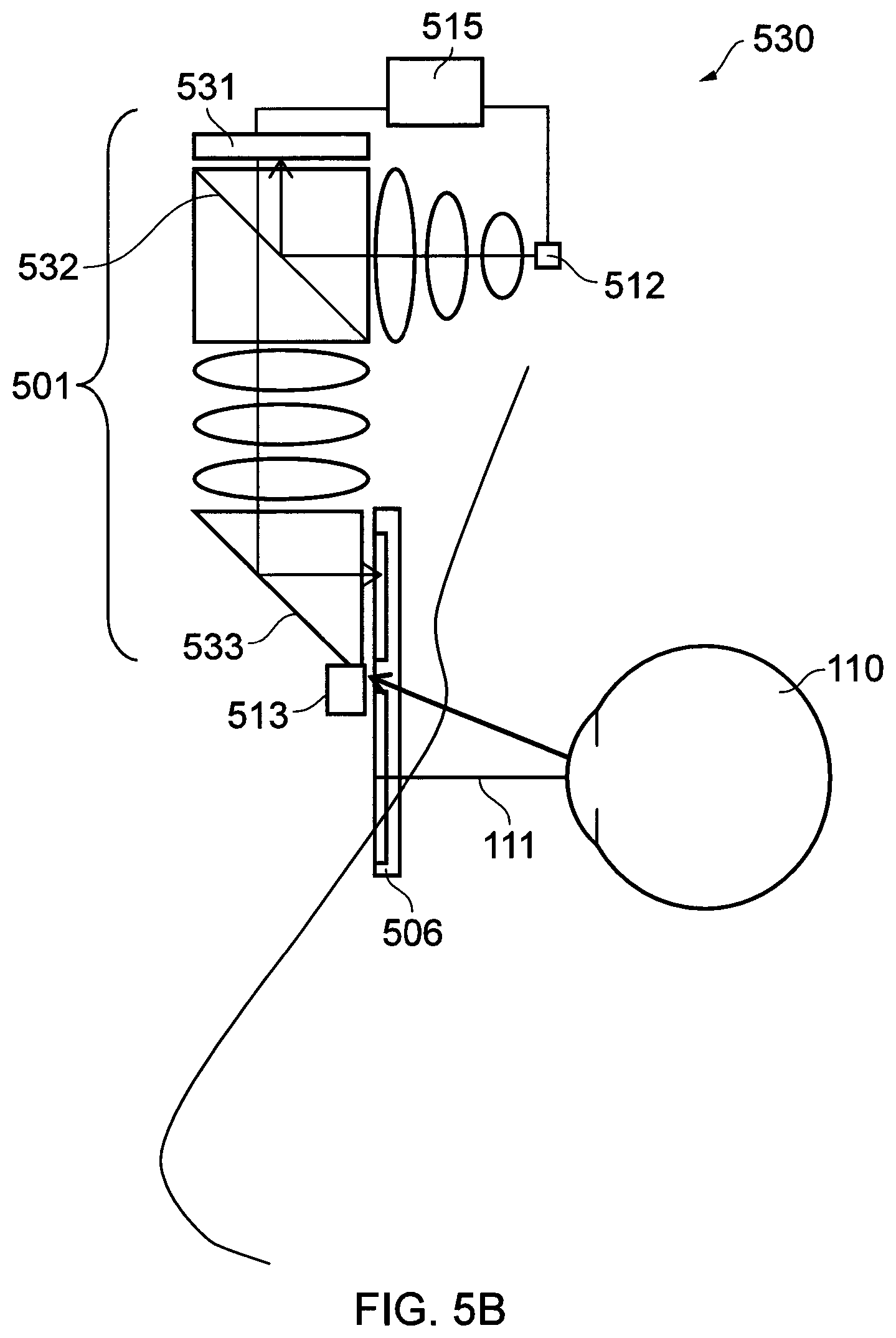 Patent US12562004 Figure 5 – Apparatus for a near-eye display