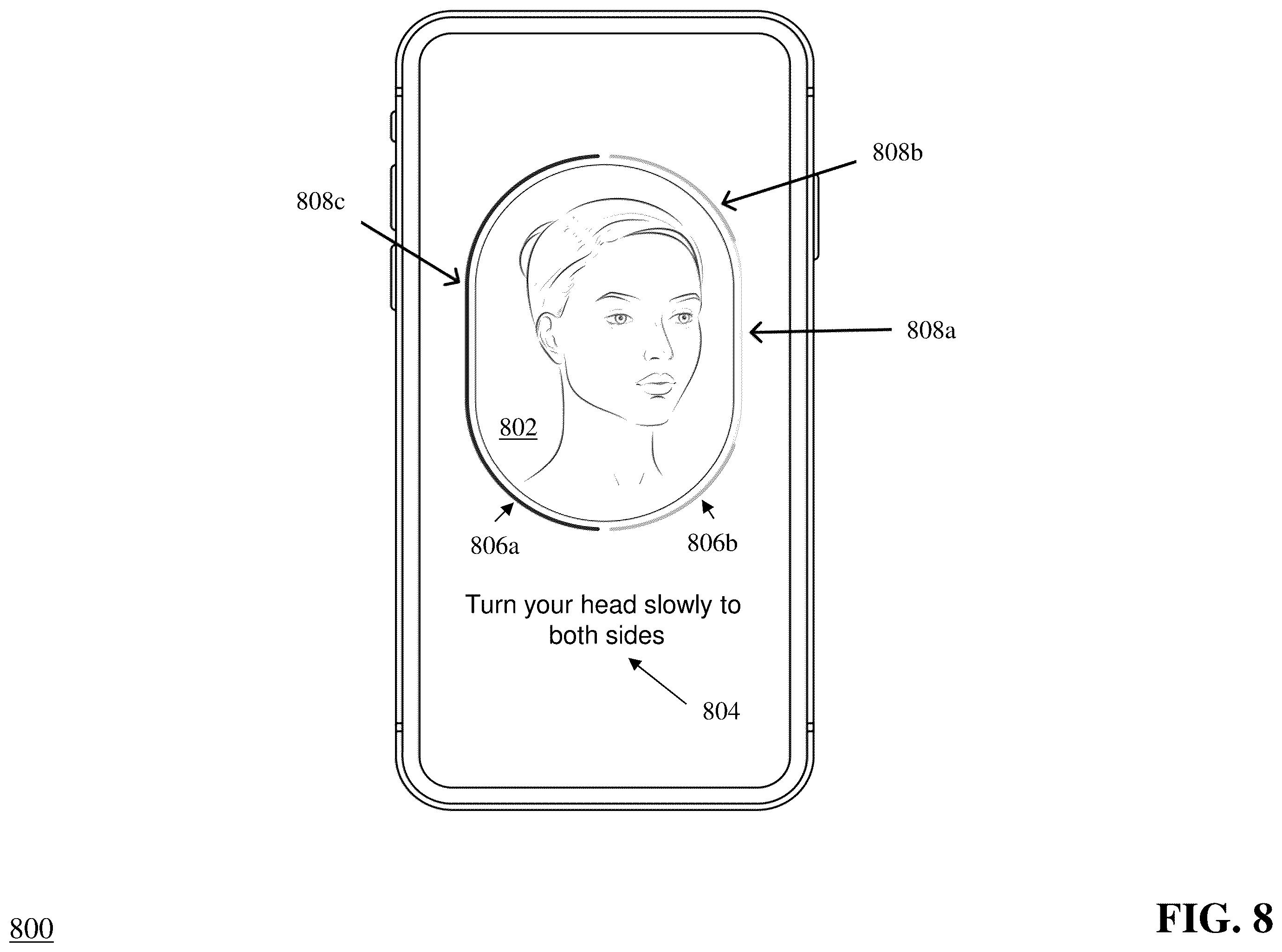 Patent US12562007 Figure 8 – Methods and systems for detecting fraud during biometric identity verification