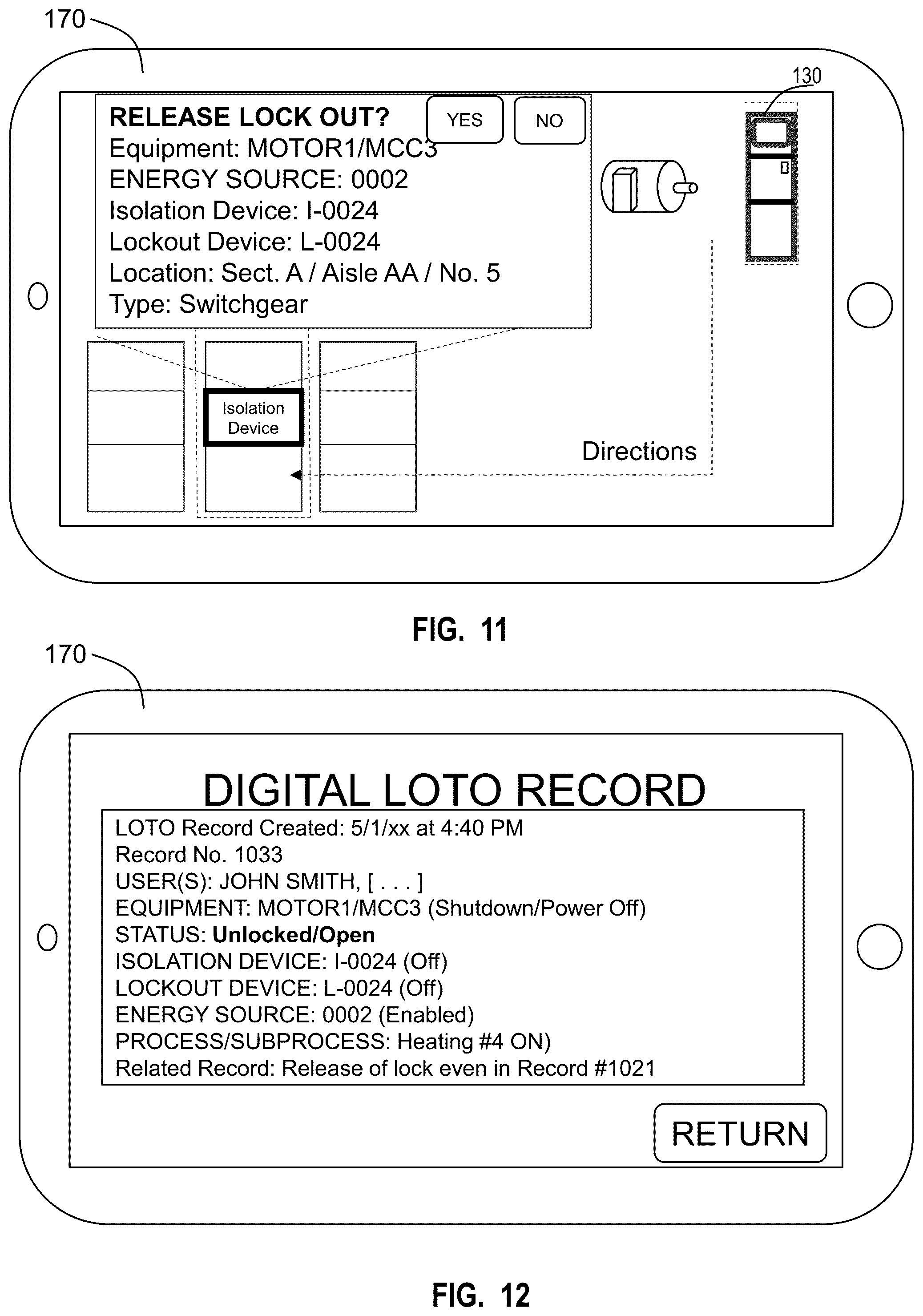 Patent US12562008 Figure 9 – Digital LOTO