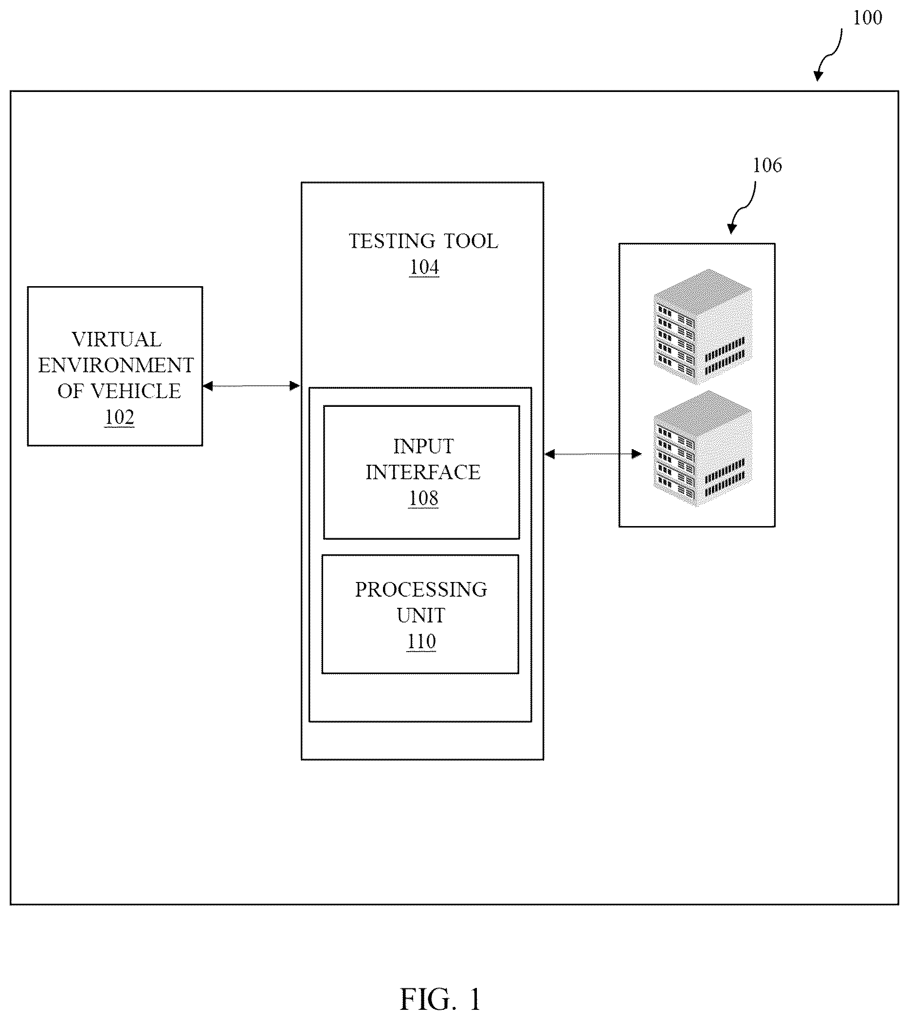 Patent US12562014 Figure 1 – Method and system for optimizing ADAS testing