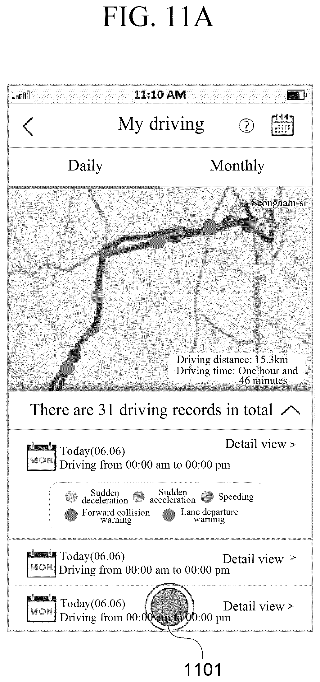 Patent US12562015 Figure 20 – User terminal device, server, and method for providing driver's driving information using the same