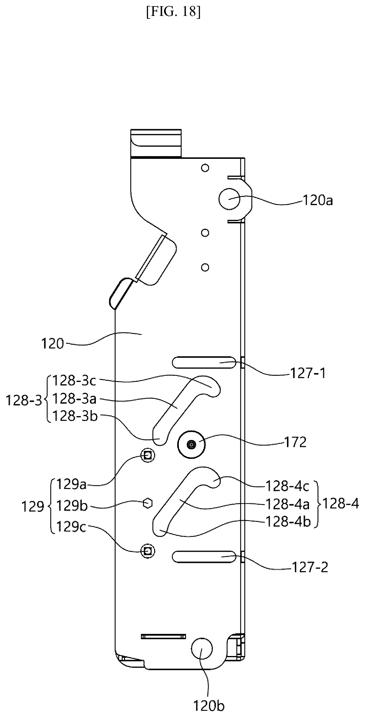 Patent US12562019 Figure 18 – Cassette holder for automated teller machine