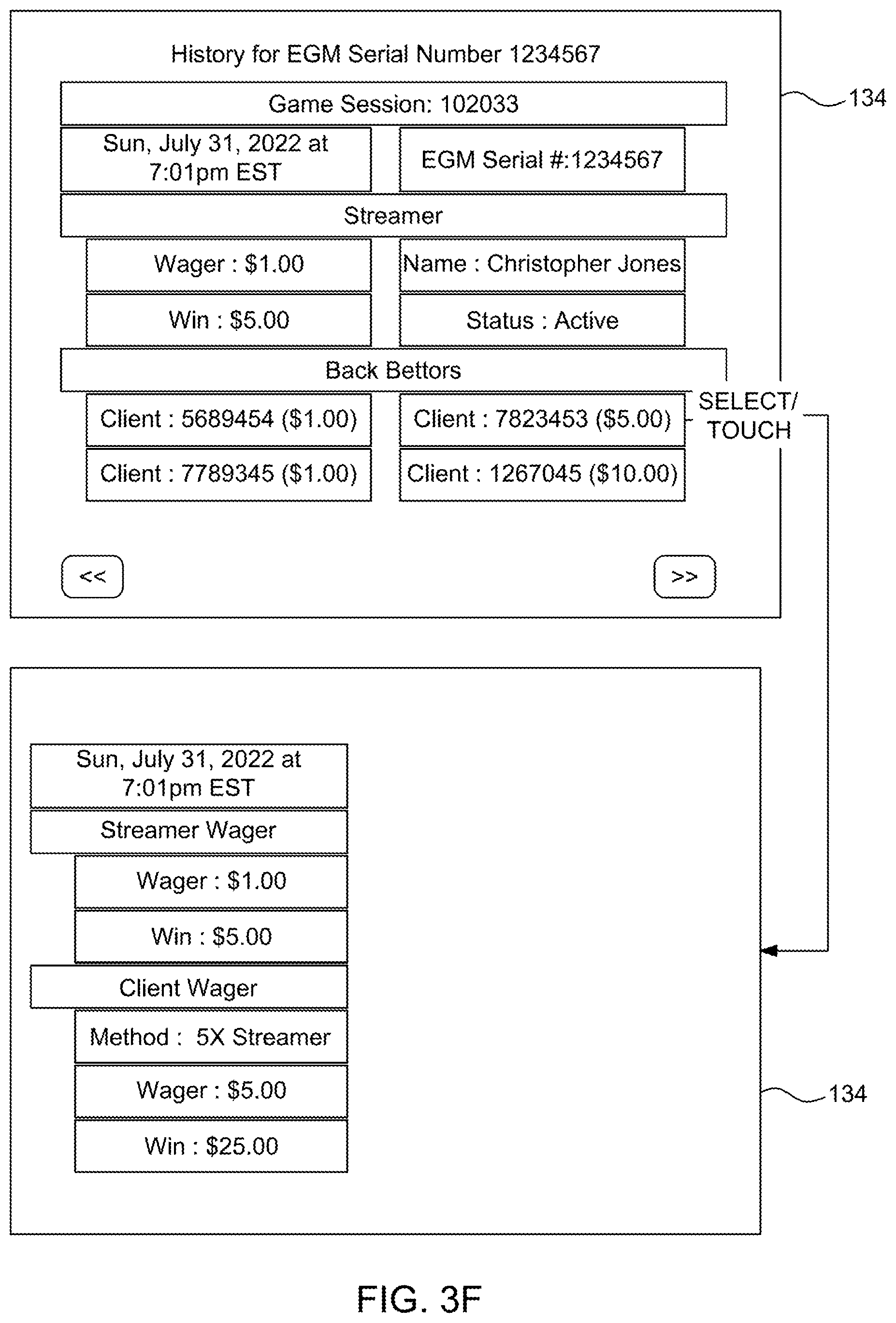 Patent US12562025 Figure 10 – Selective storage of historic event data in a game streaming environment